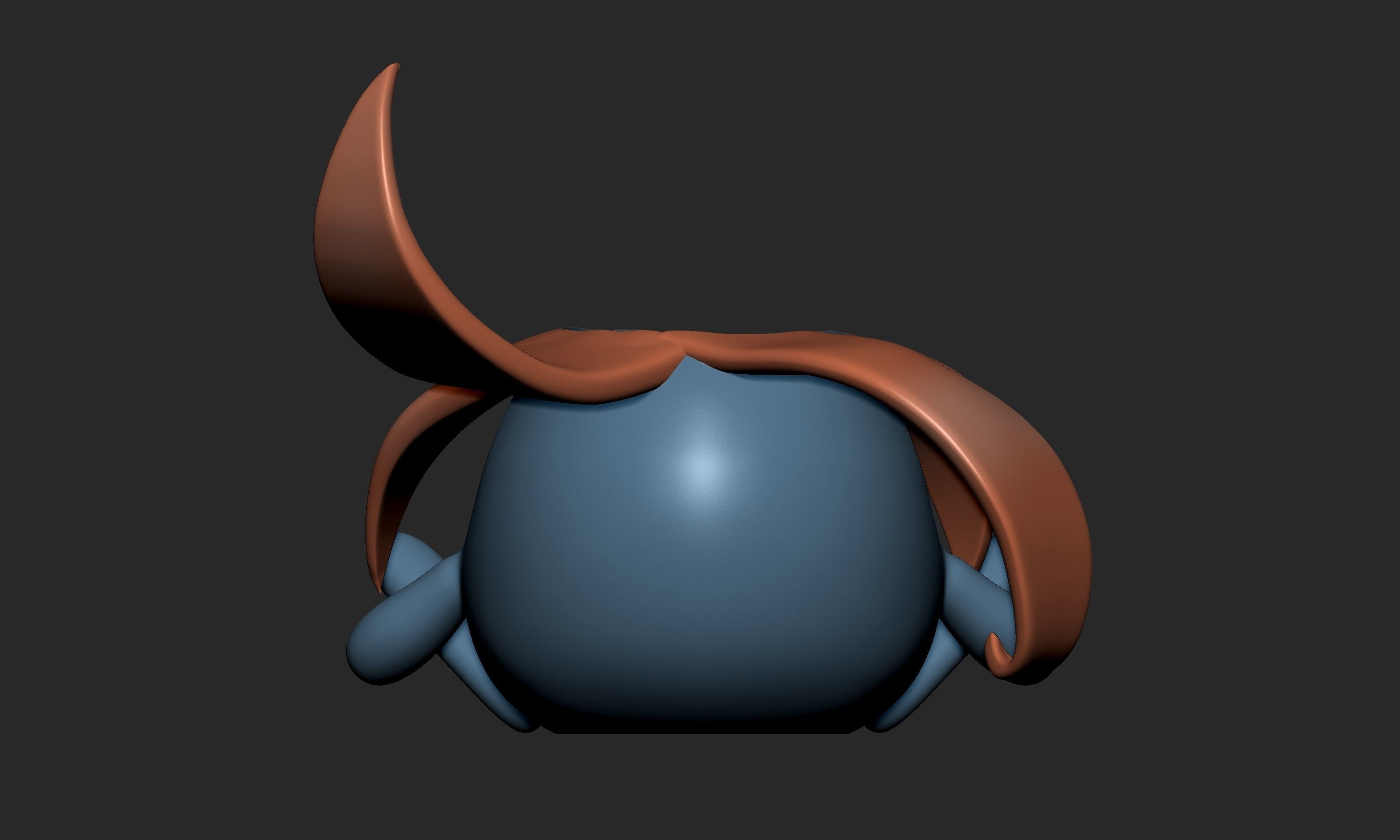 Pokemon - Plant Vase Oddish Gloom and Vileplume 3D print model_9