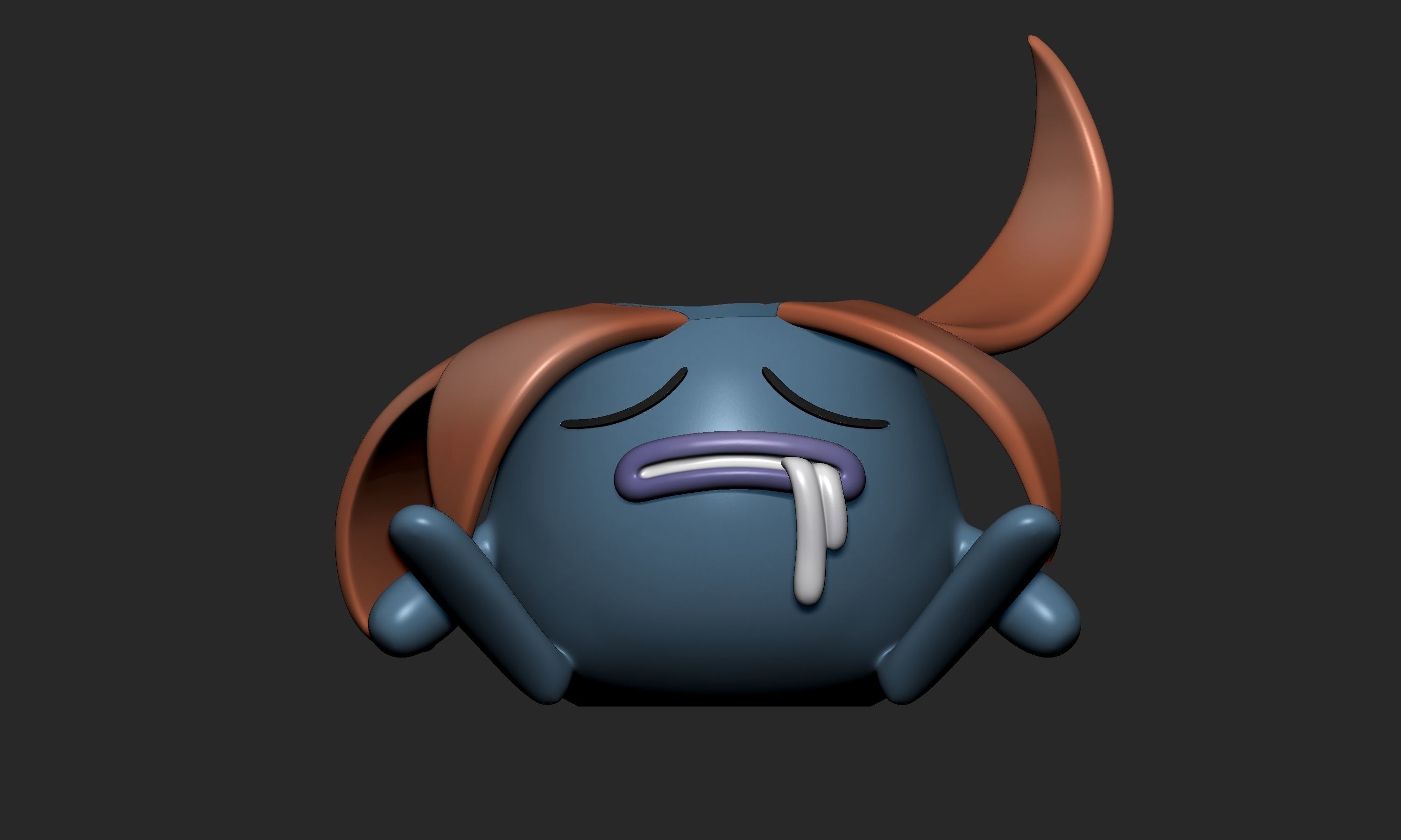 Pokemon - Plant Vase Oddish Gloom and Vileplume 3D print model_8