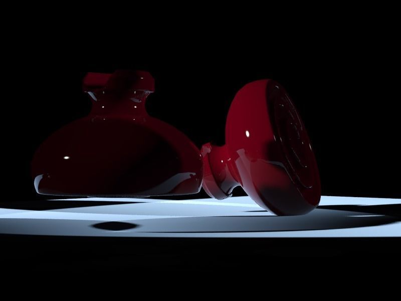 aislador de espiga 3D model_1