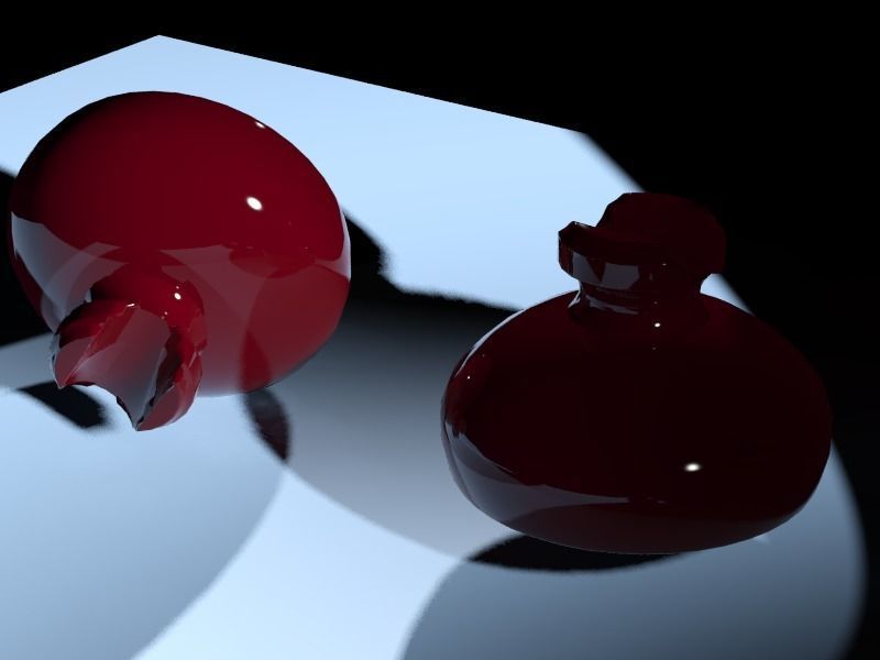 aislador de espiga 3D model_4