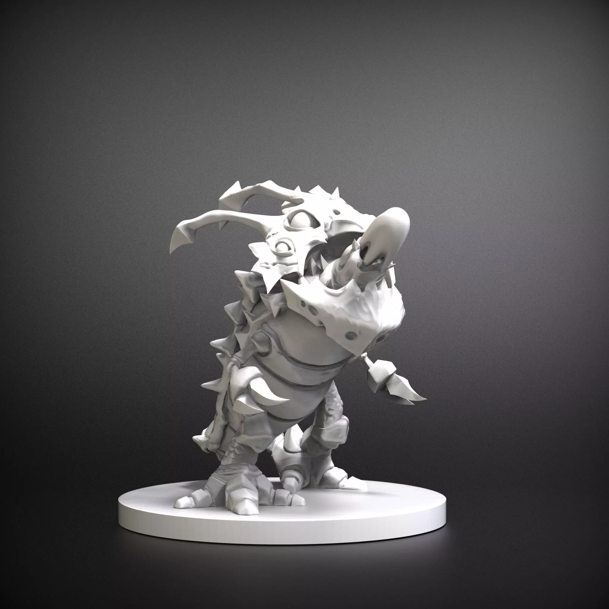 STL Kog maw League of legends 3D model  3D print model_0