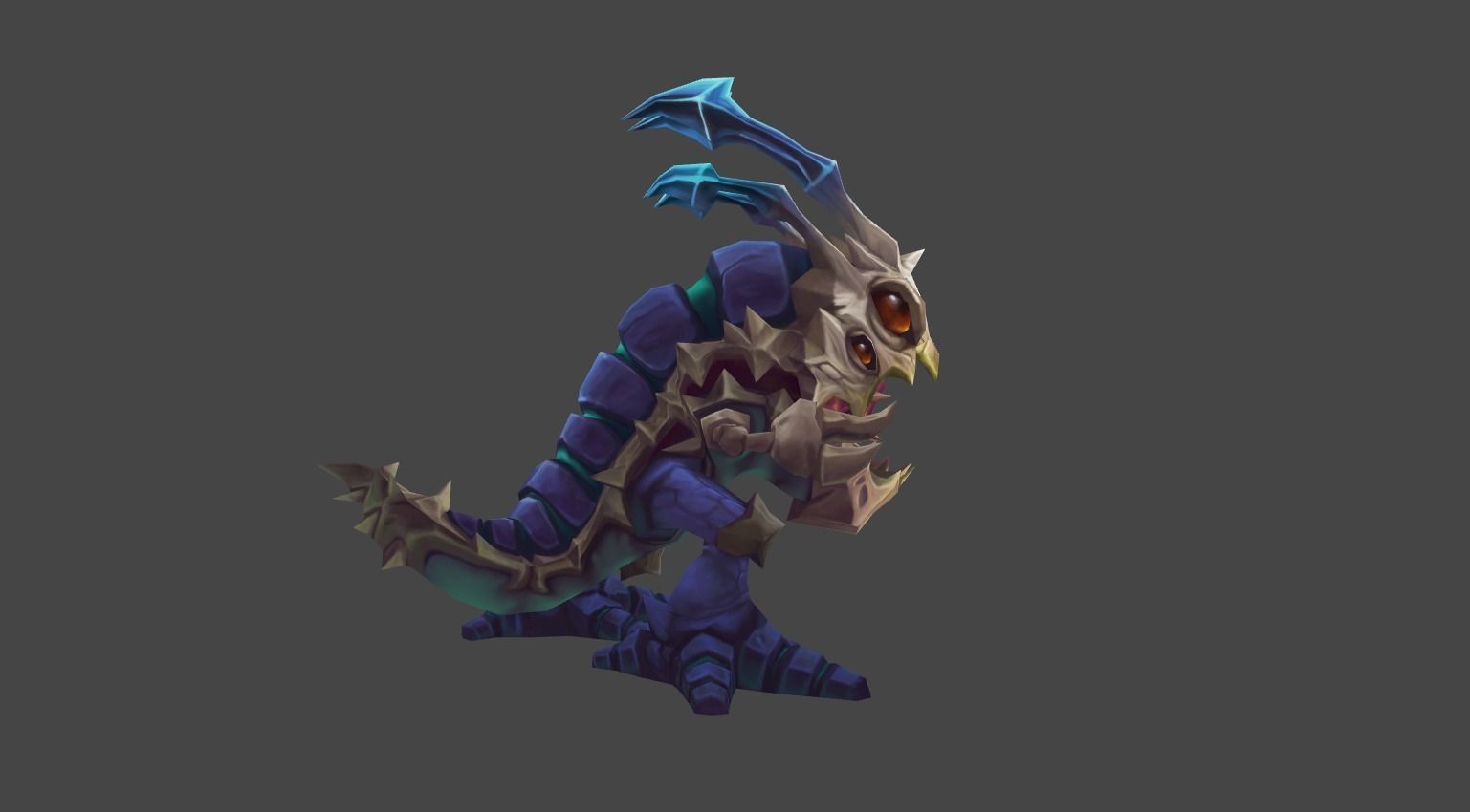 STL Kog maw League of legends 3D model  3D print model_7