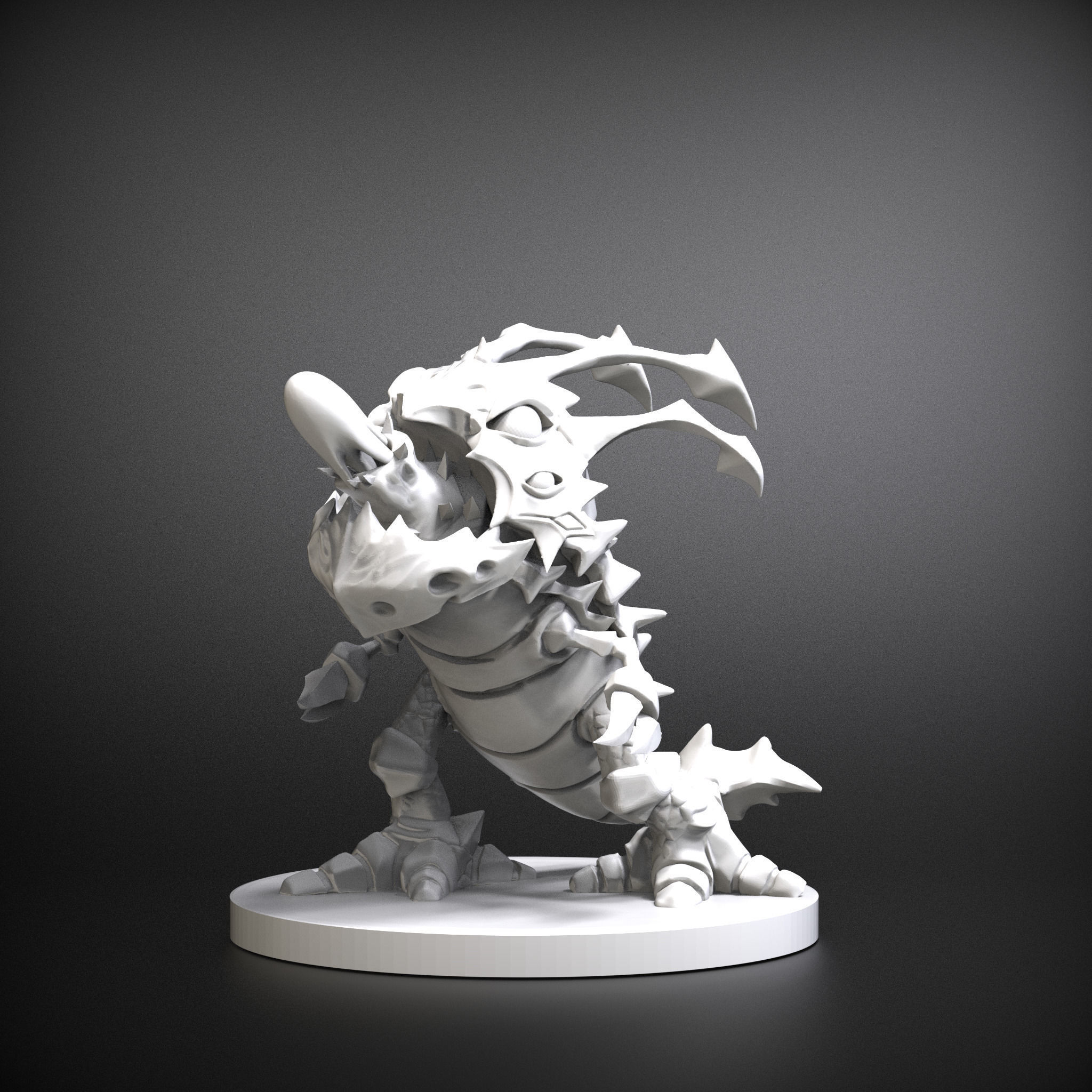STL Kog maw League of legends 3D model  3D print model_2
