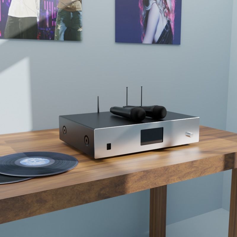 Power amplifier 3D print model_3