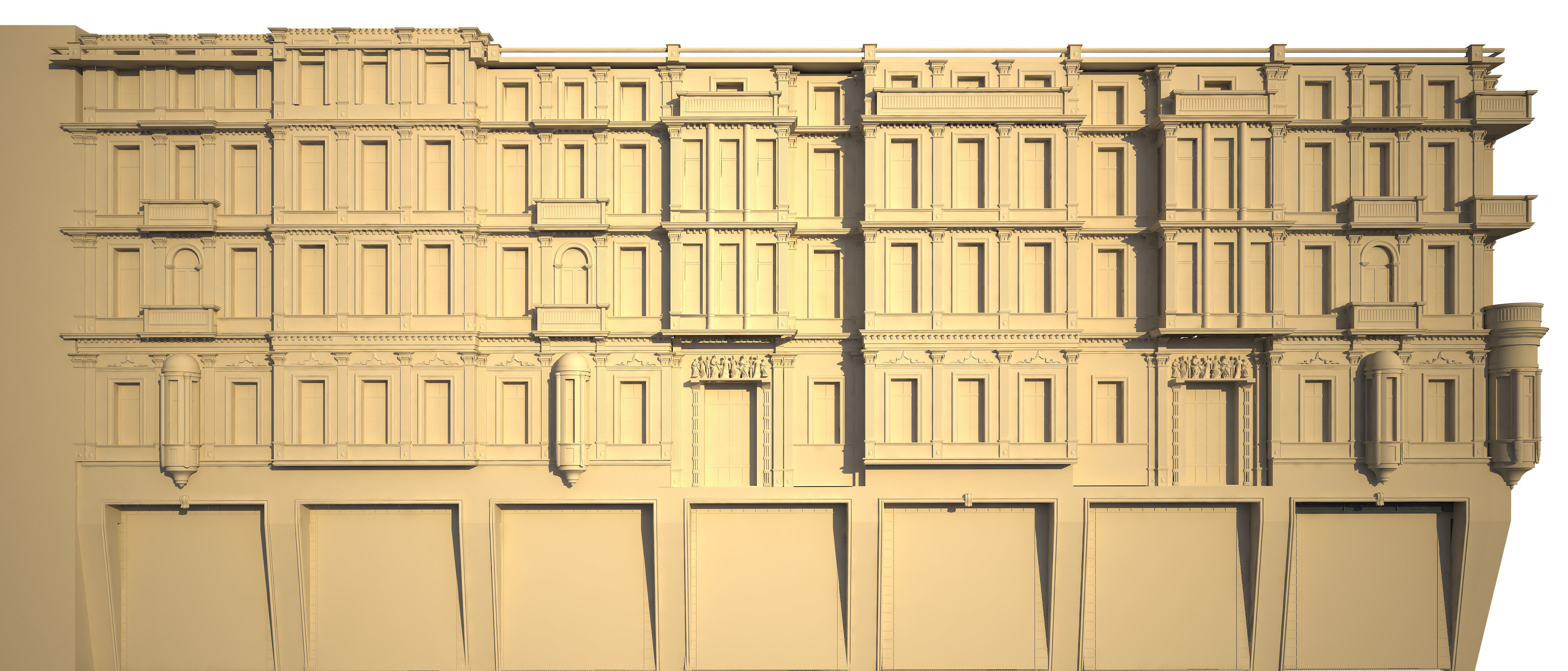 Historical Classic Building 3D model_5