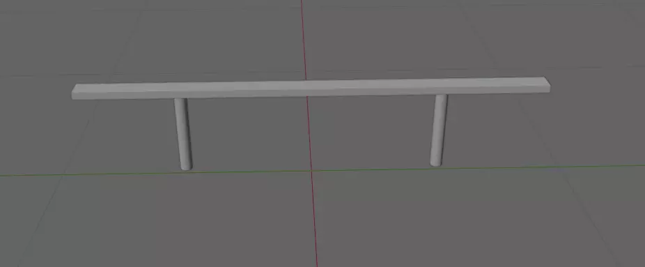 Skate Rail 2 3D model_0