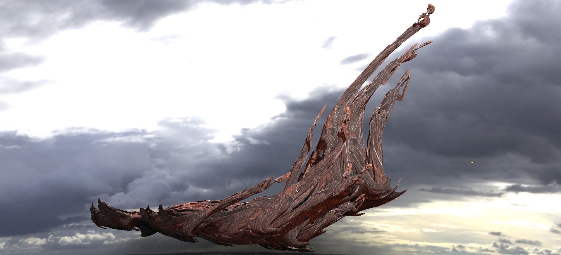 Scull waves 3 3D model_1