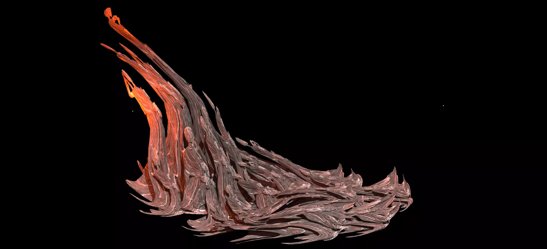 Scull waves 3 3D model_0