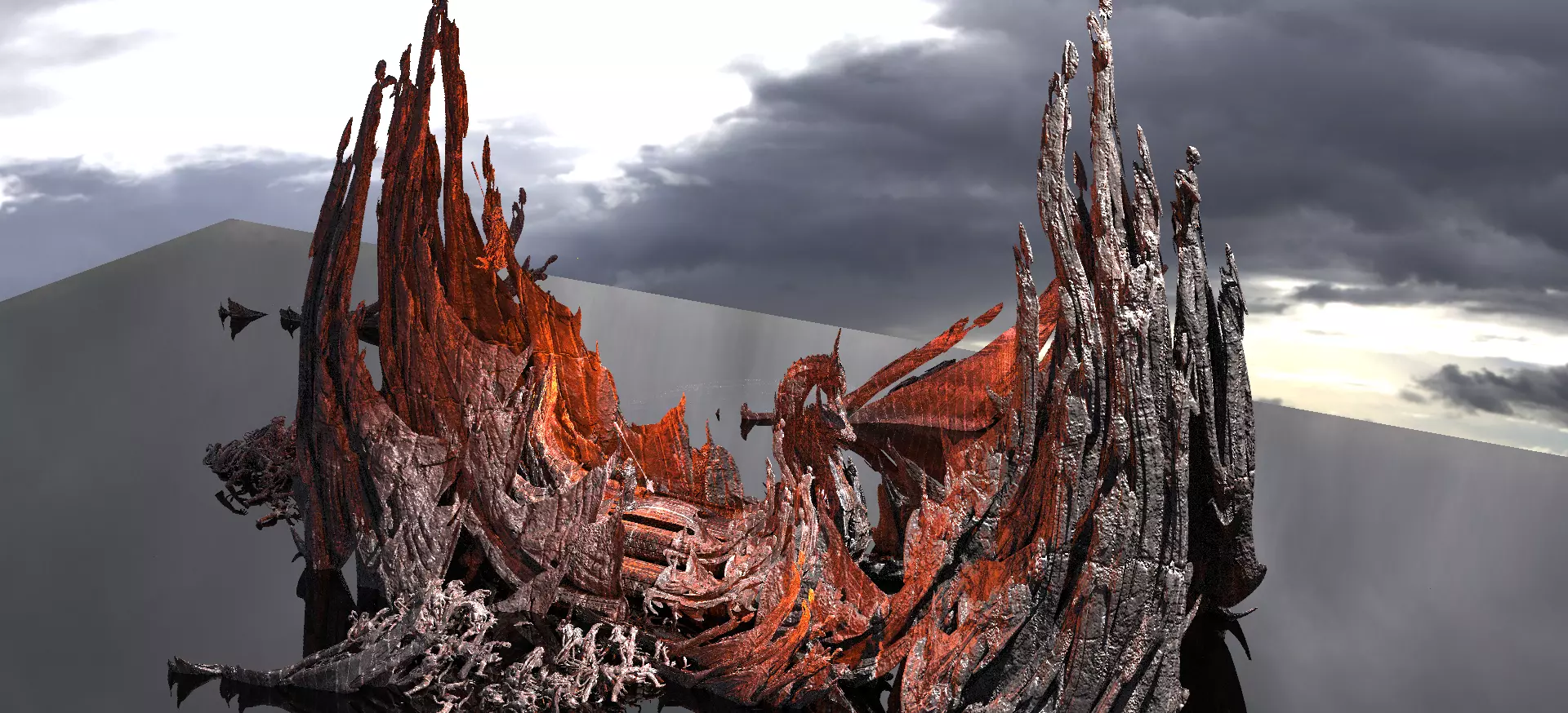 Underworld Scull waves   3D model_0