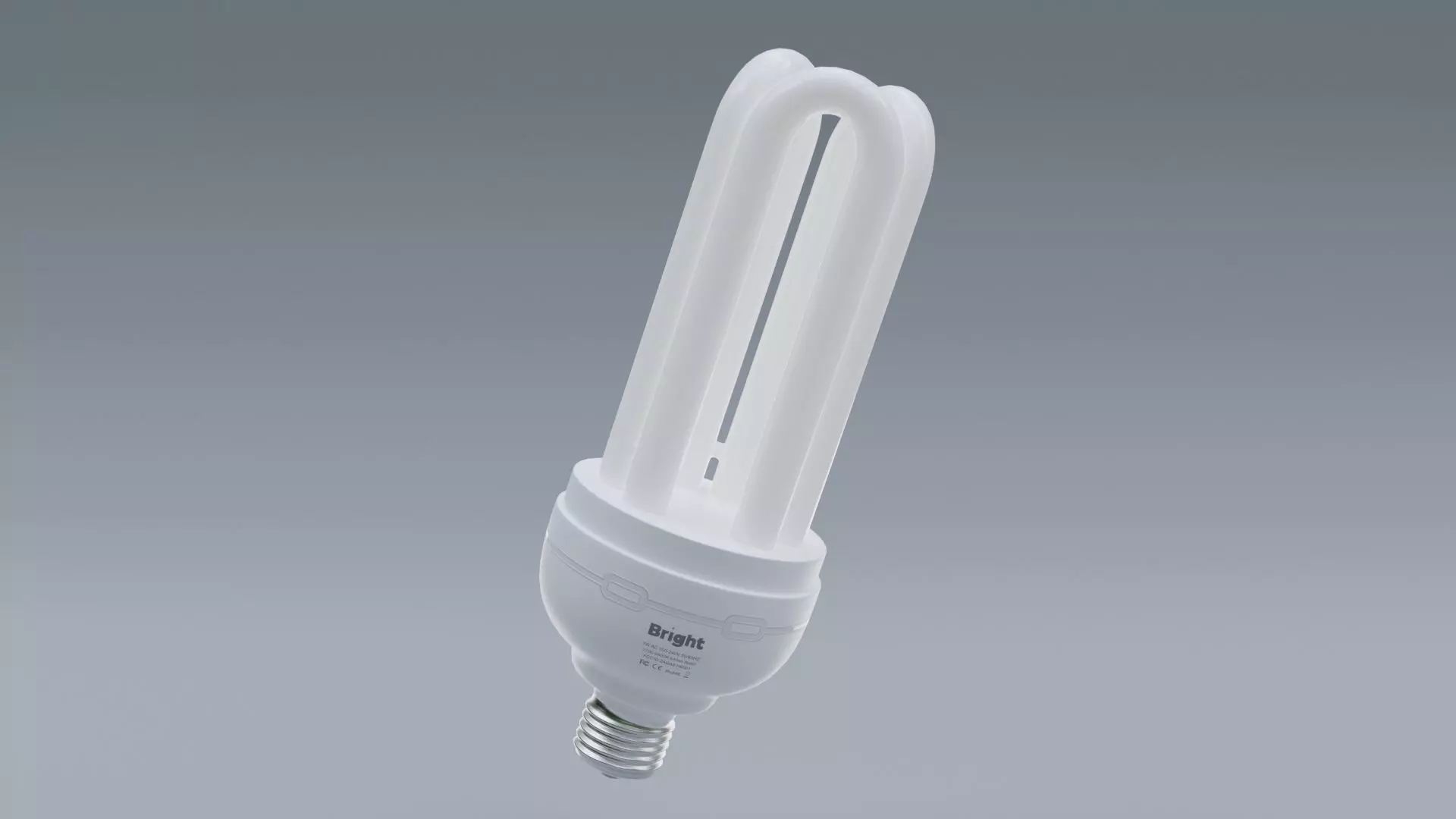 Light Bulb Low-poly 3D model_0