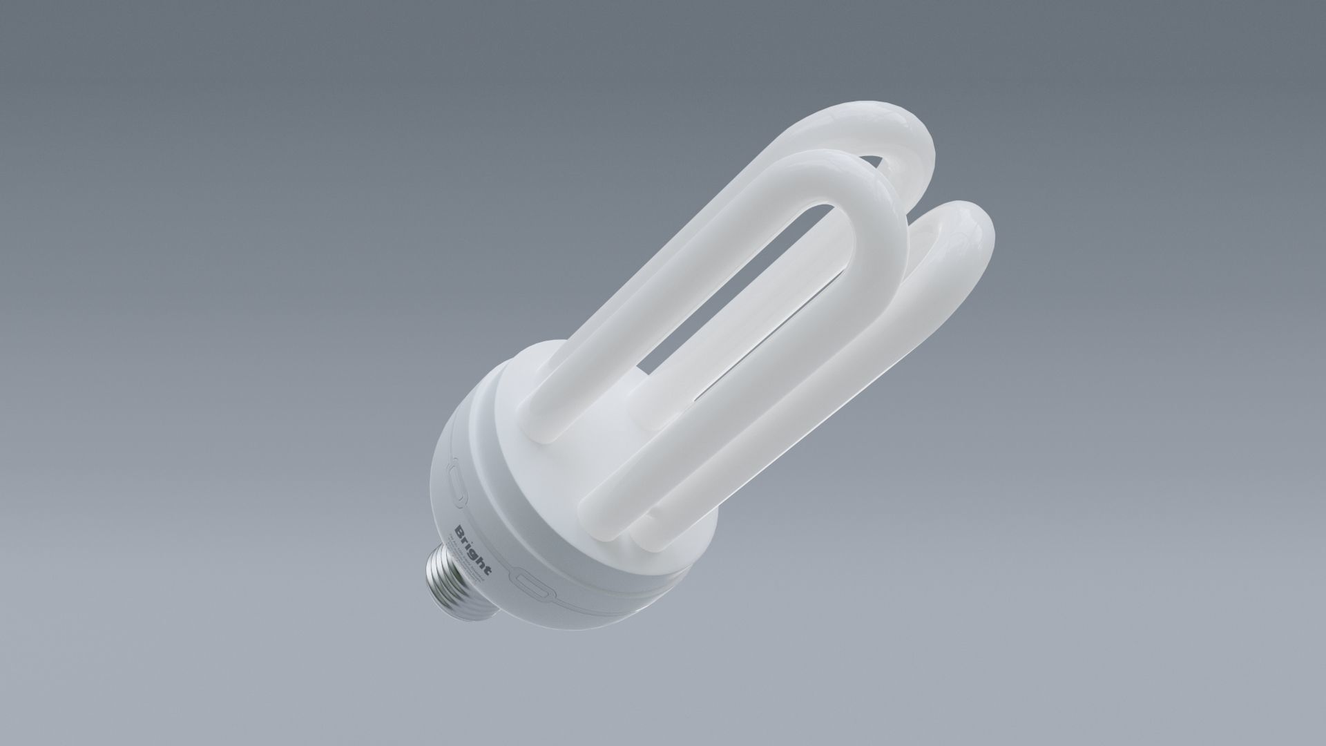 Light Bulb Low-poly 3D model_3