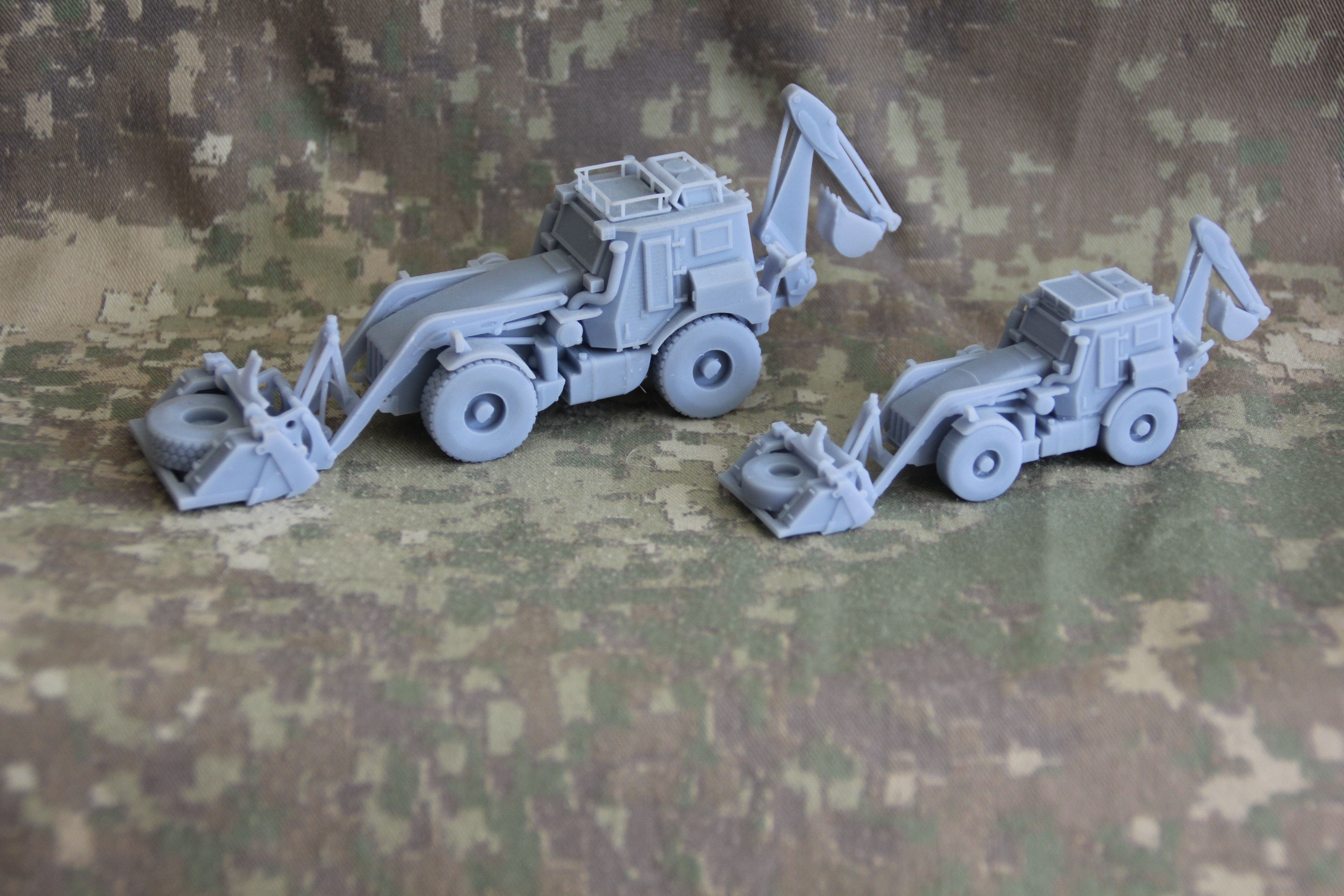 JCB HMEE - High Mobility Engineer Excavator 3D print model_4