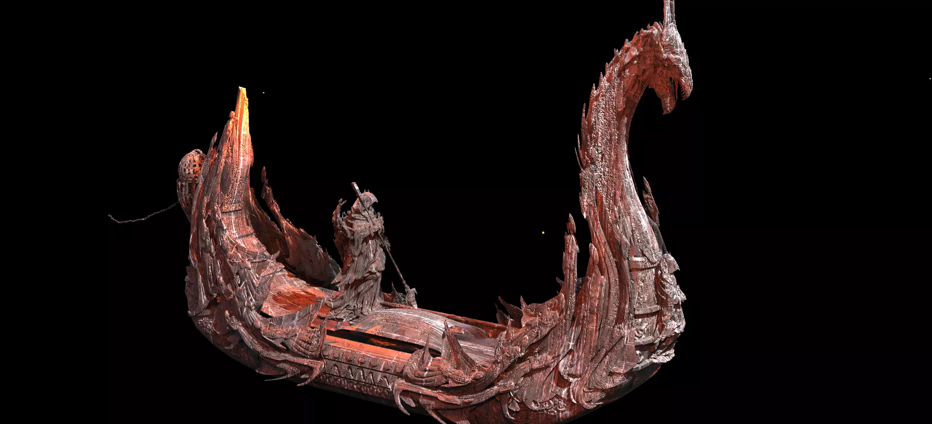 Underworld Ferry Grand 4 With Kharon  3D model_0