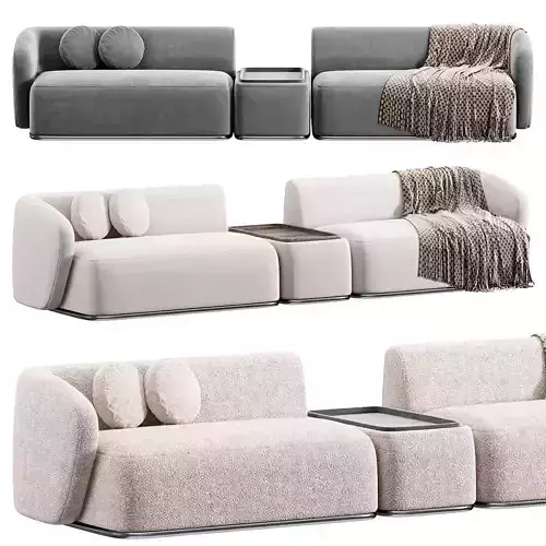 Rene Sofa by Meridiani Set 4