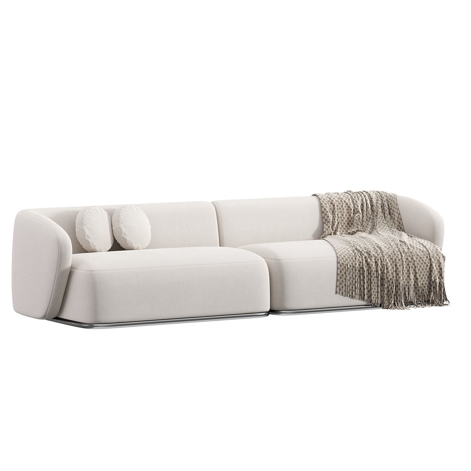 Rene Sectional Sofa 3D model_4