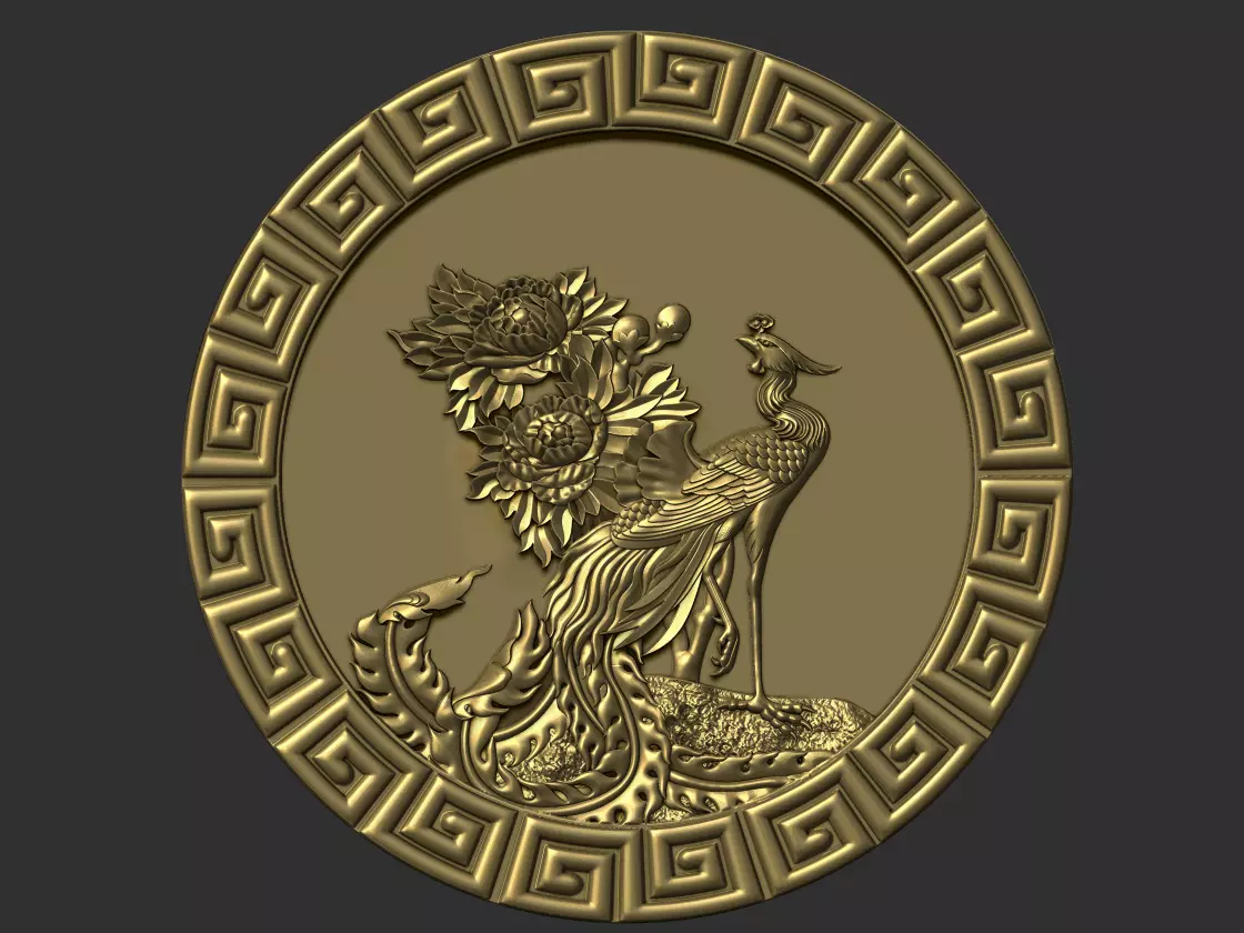 phoenix 3D print model_0