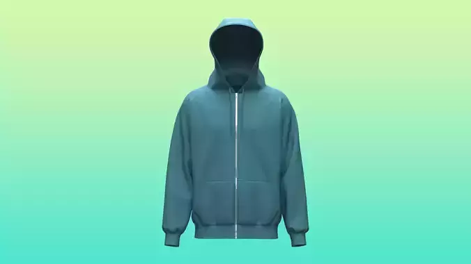 Sporty Raglan Hoodie Design