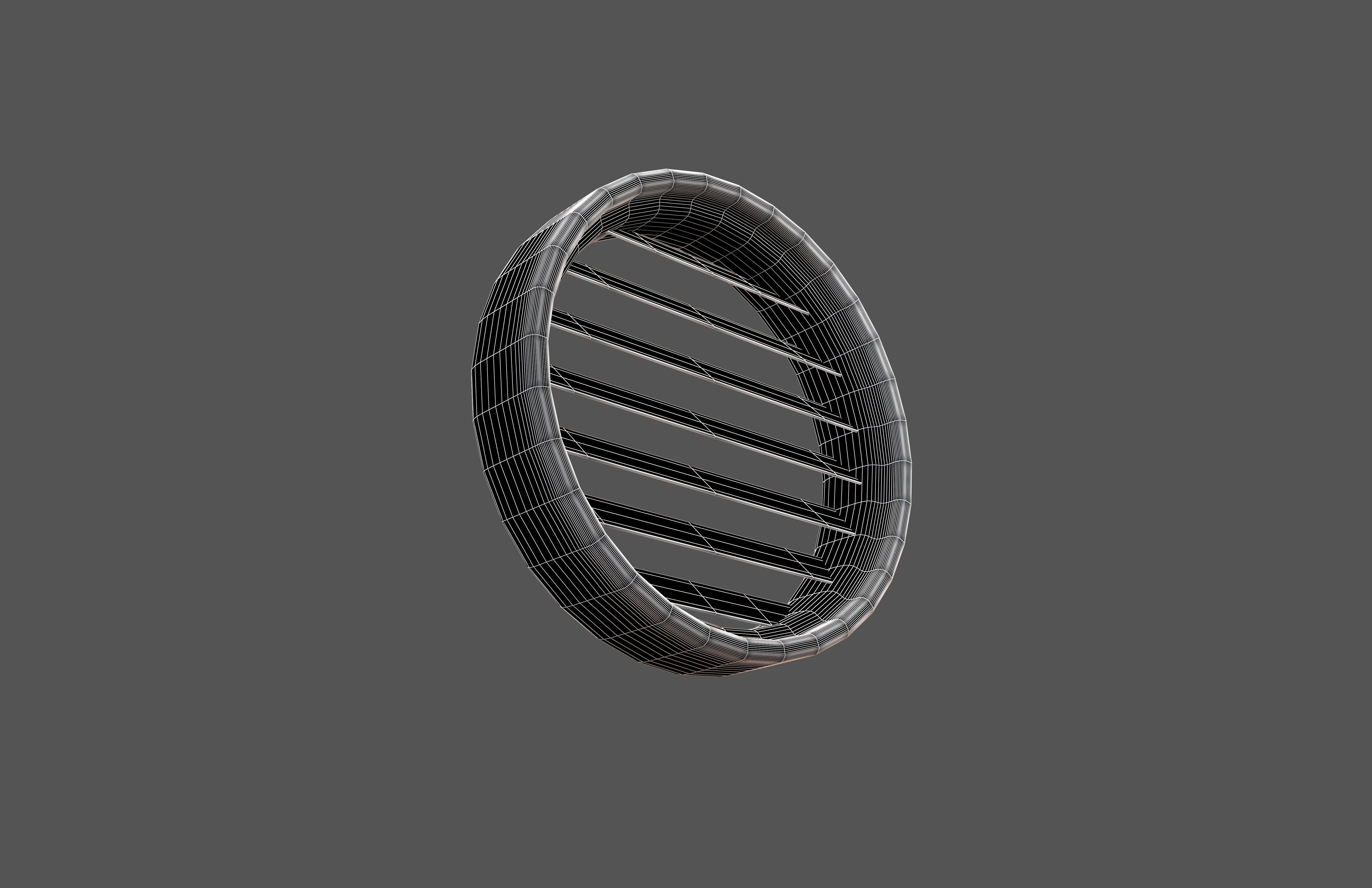 Vents V1 002 Low-poly 3D model_7
