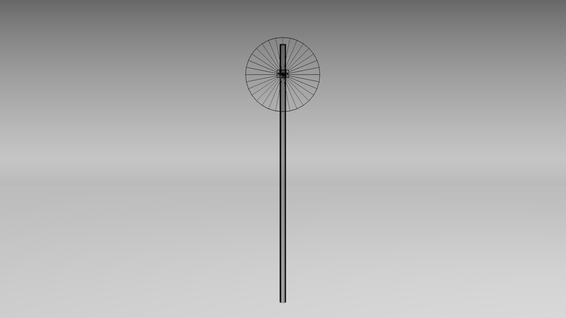 Horn prohibited  3D model_5