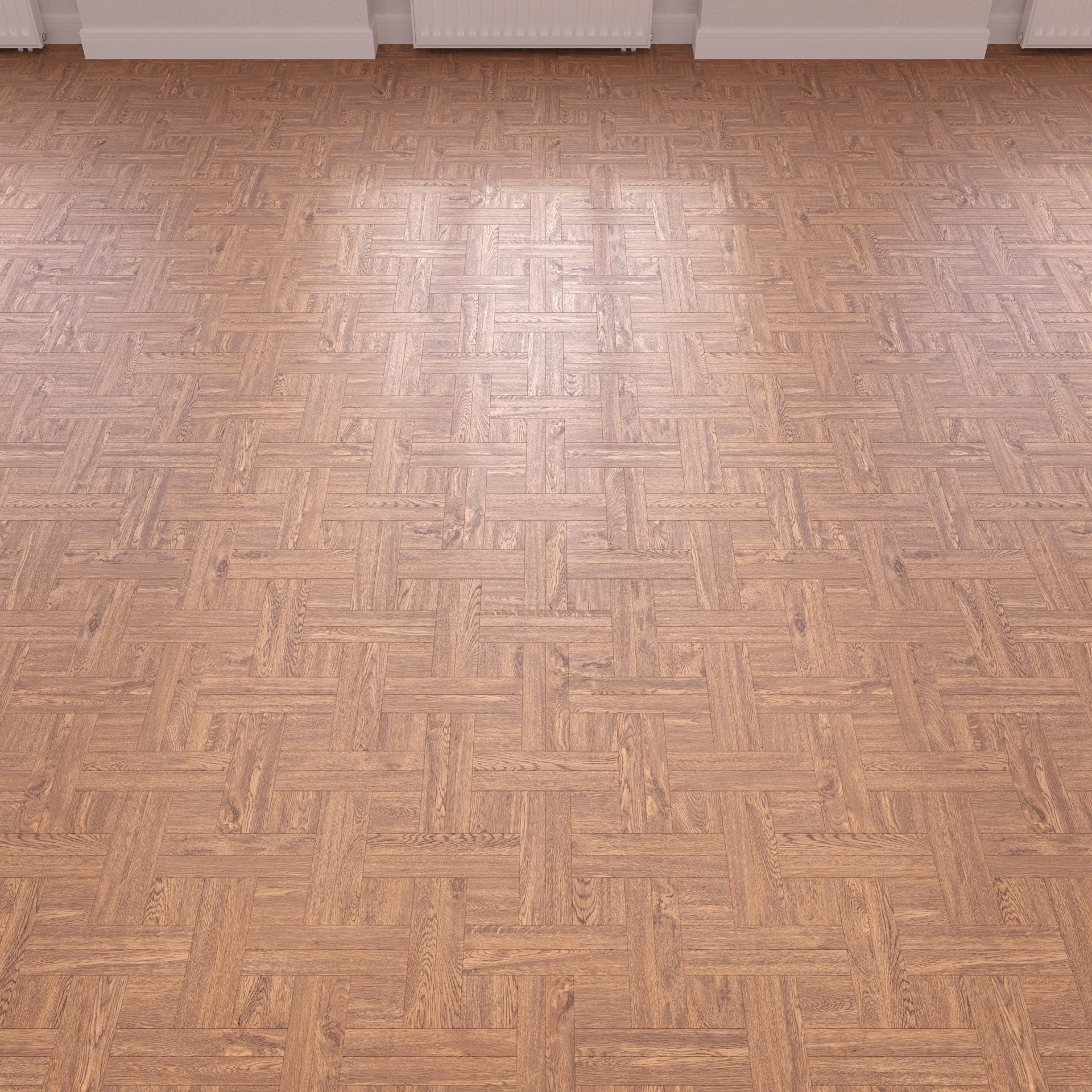 Parquet - Laminate - Wooden floor 4 in 1 3D model_15