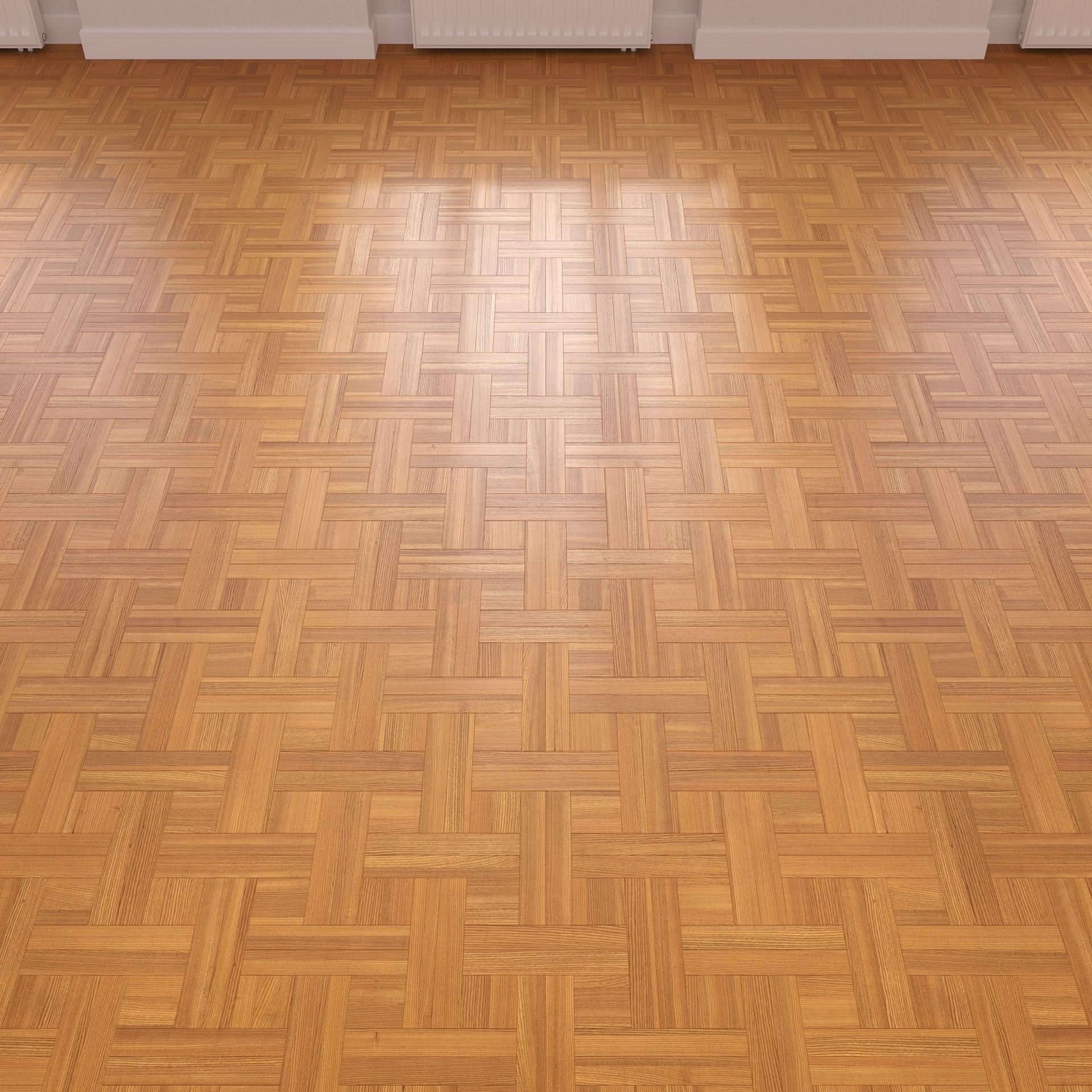 Parquet - Laminate - Wooden floor 4 in 1 3D model_16