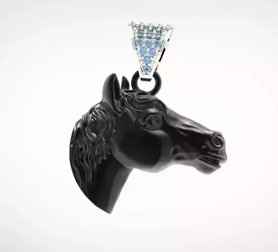 Jewelry pendant Horse