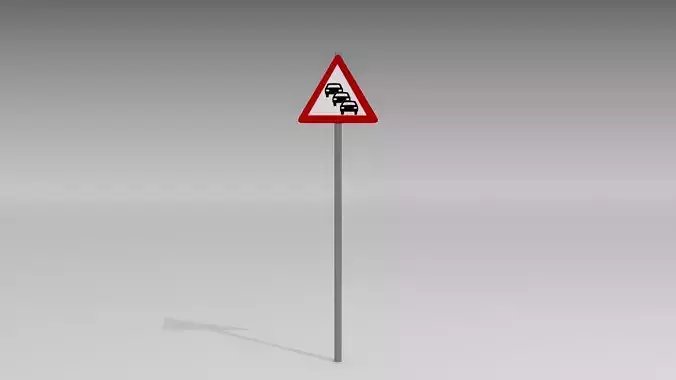 Heavy traffic sign
