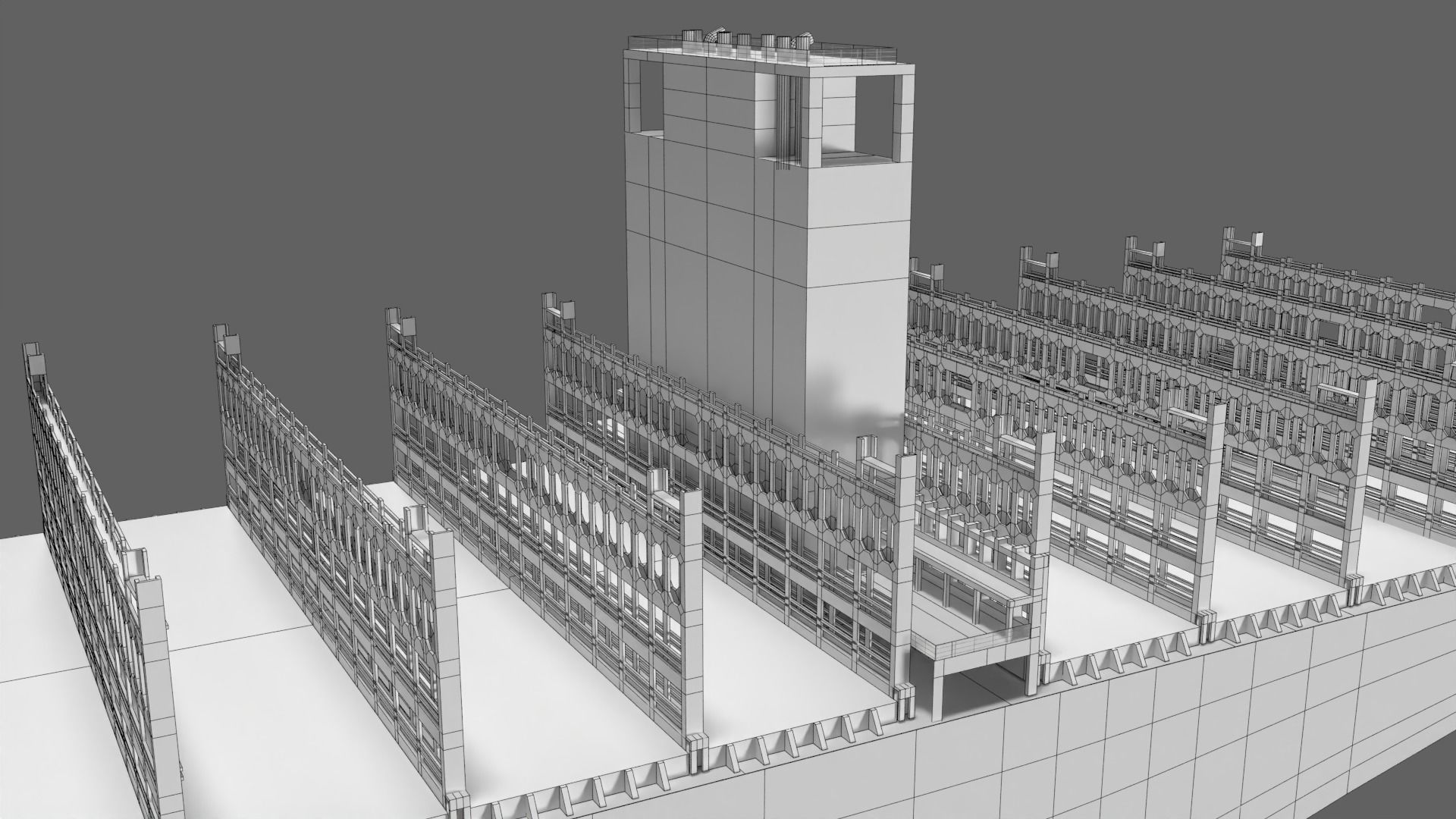 MSC Irina container ship lowpoly 3D model_13