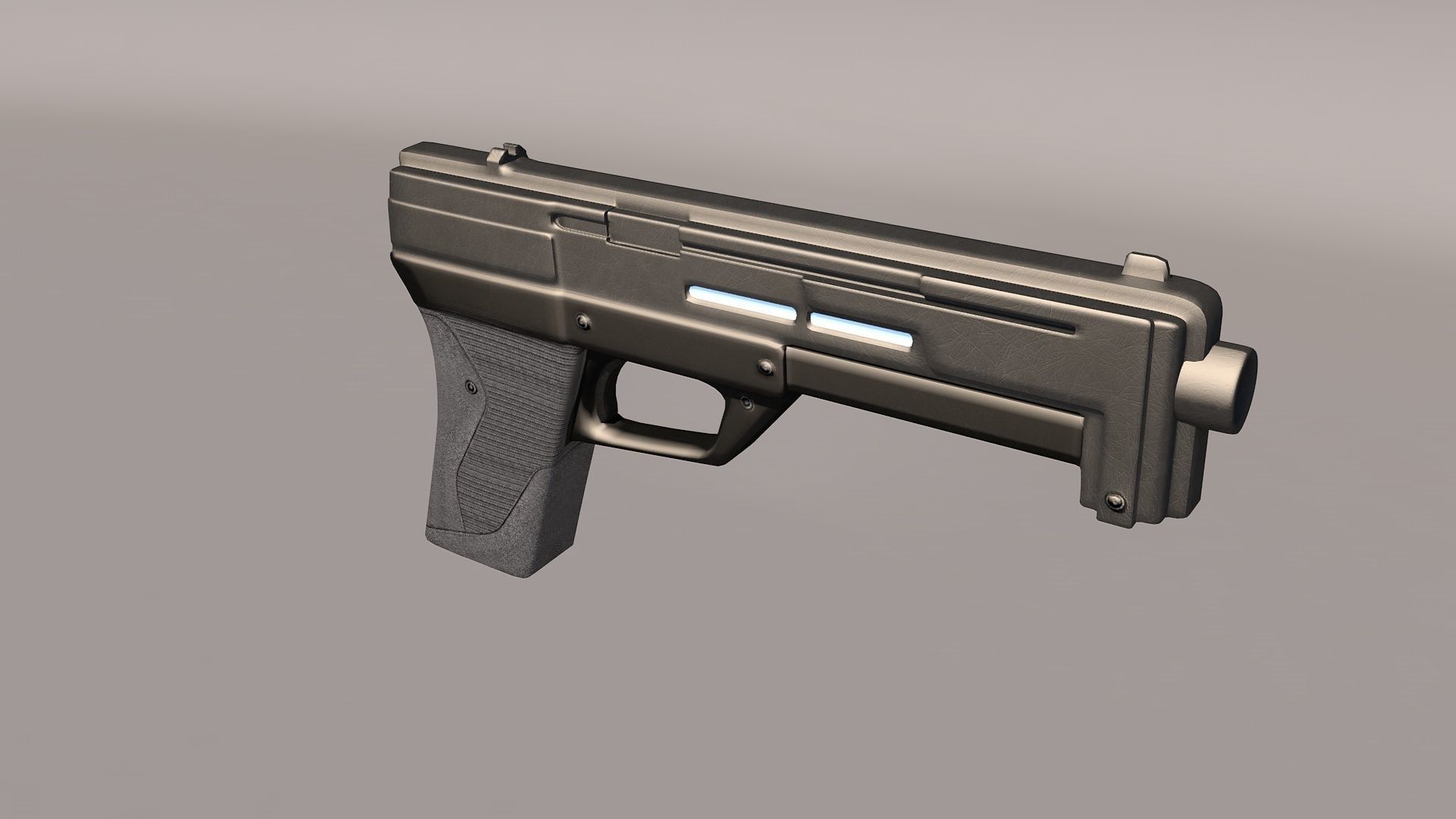 Sci-fi armor suit 3D model_11