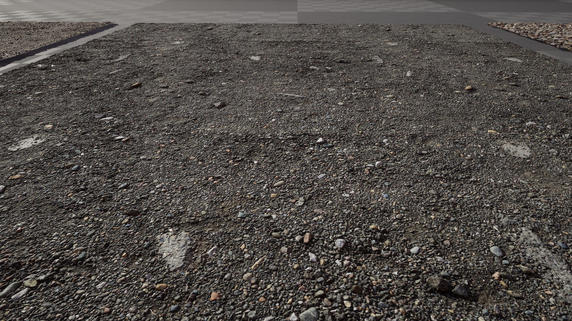 UE Gravel soil materials part 01 Low-poly 3D model_25