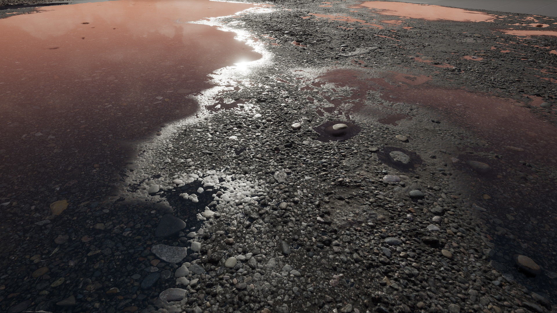 UE Gravel soil materials part 01 Low-poly 3D model_2