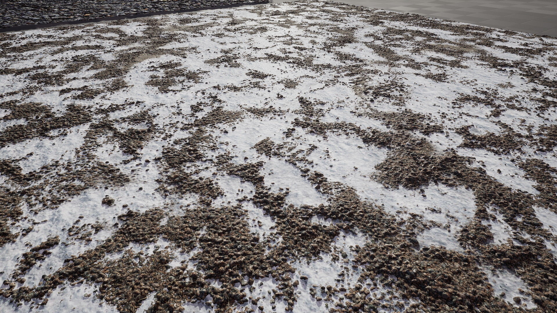 UE Gravel soil materials part 01 Low-poly 3D model_14