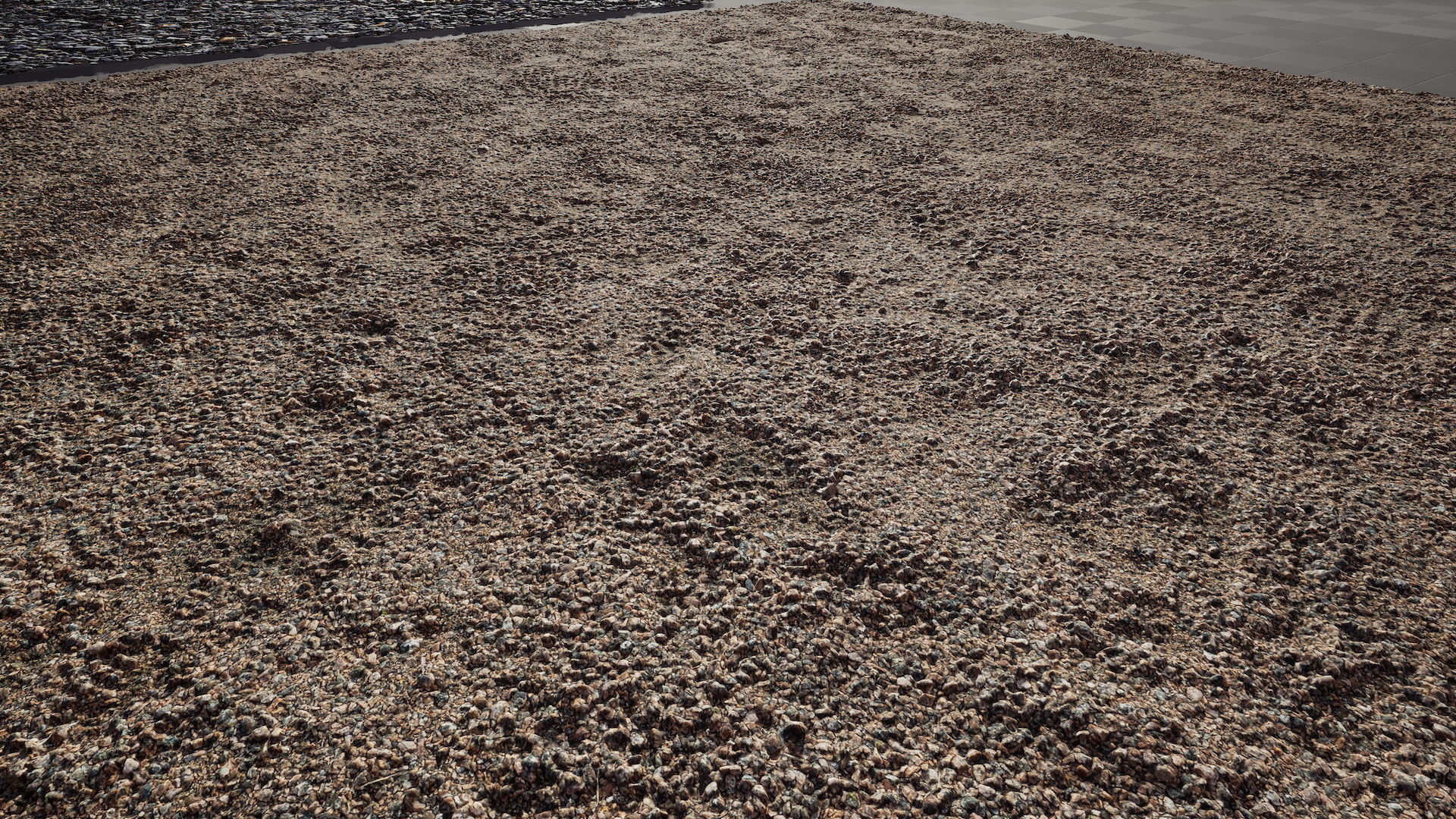 UE Gravel soil materials part 01 Low-poly 3D model_12