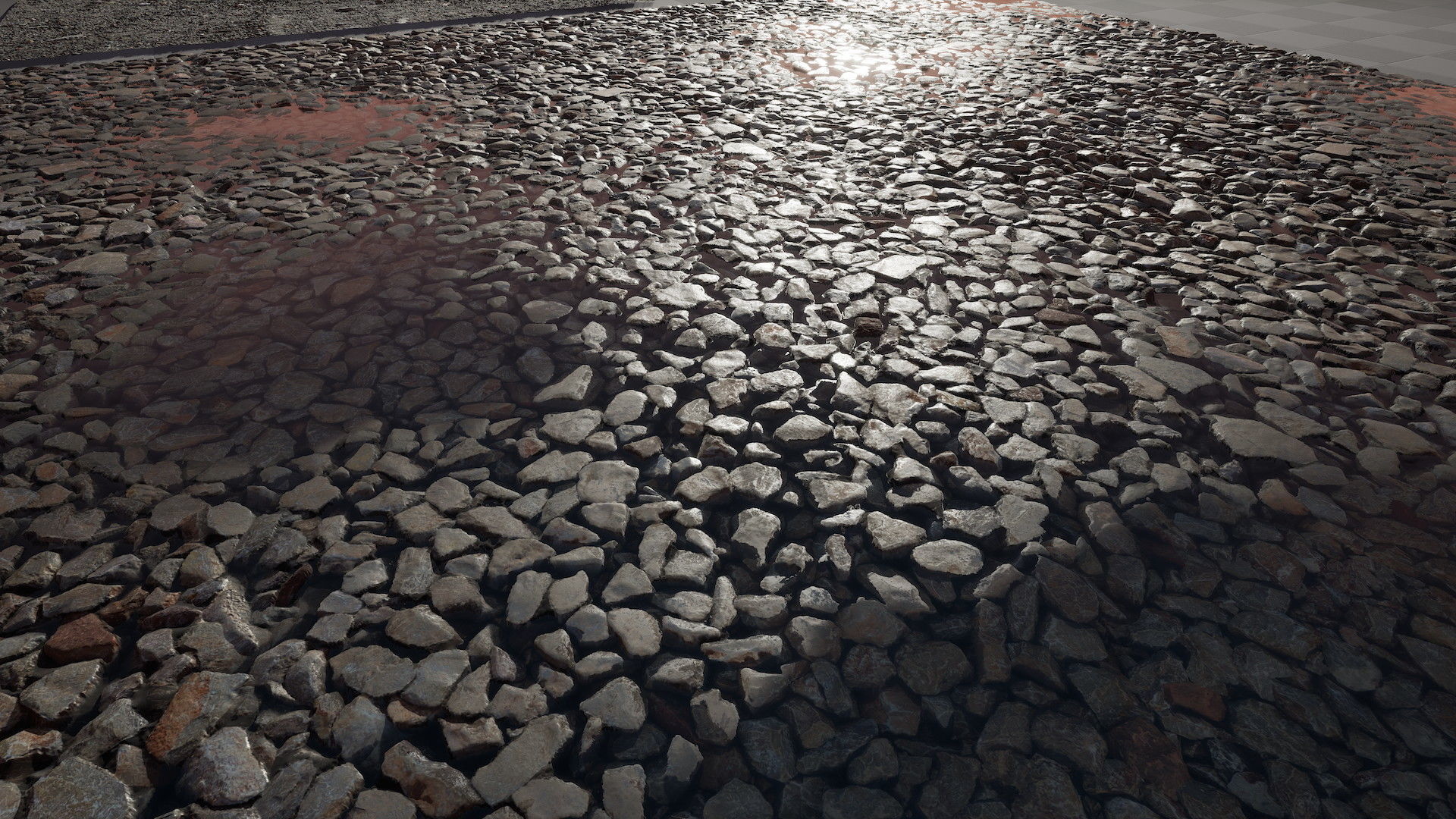 UE Gravel soil materials part 01 Low-poly 3D model_19