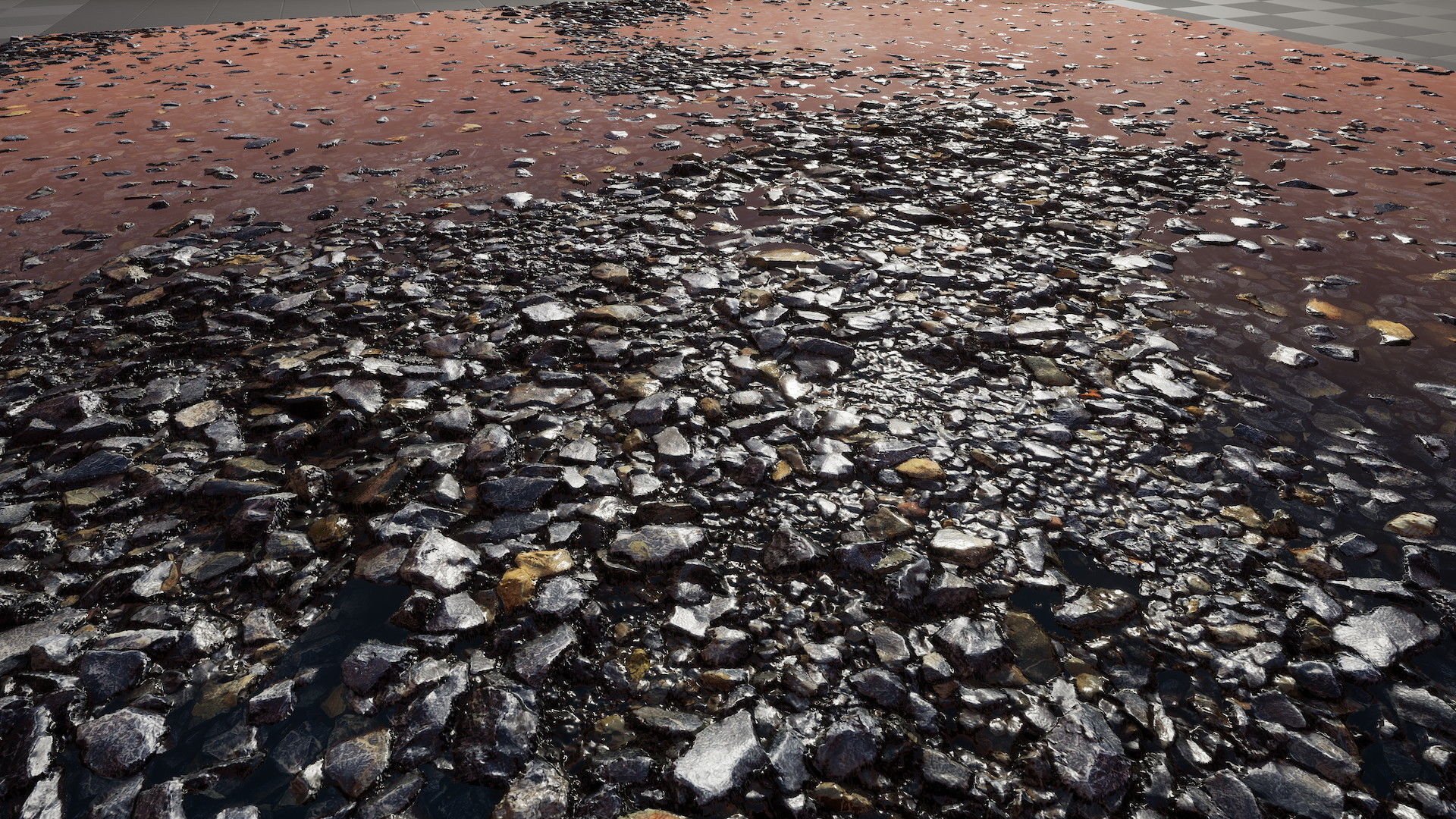 UE Gravel soil materials part 01 Low-poly 3D model_10