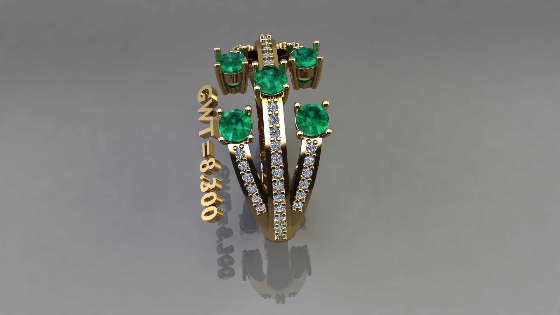 FASION RING 3D model_3