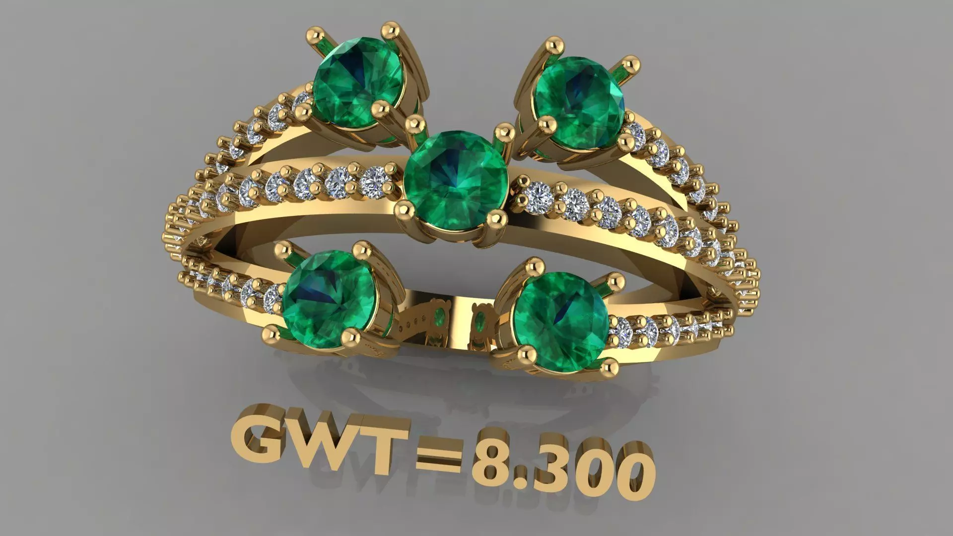 FASION RING 3D model_0