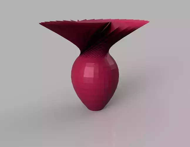 PETAL VASE The vase challenge 3D print model PETAL VASE The vase challenge 3D print model