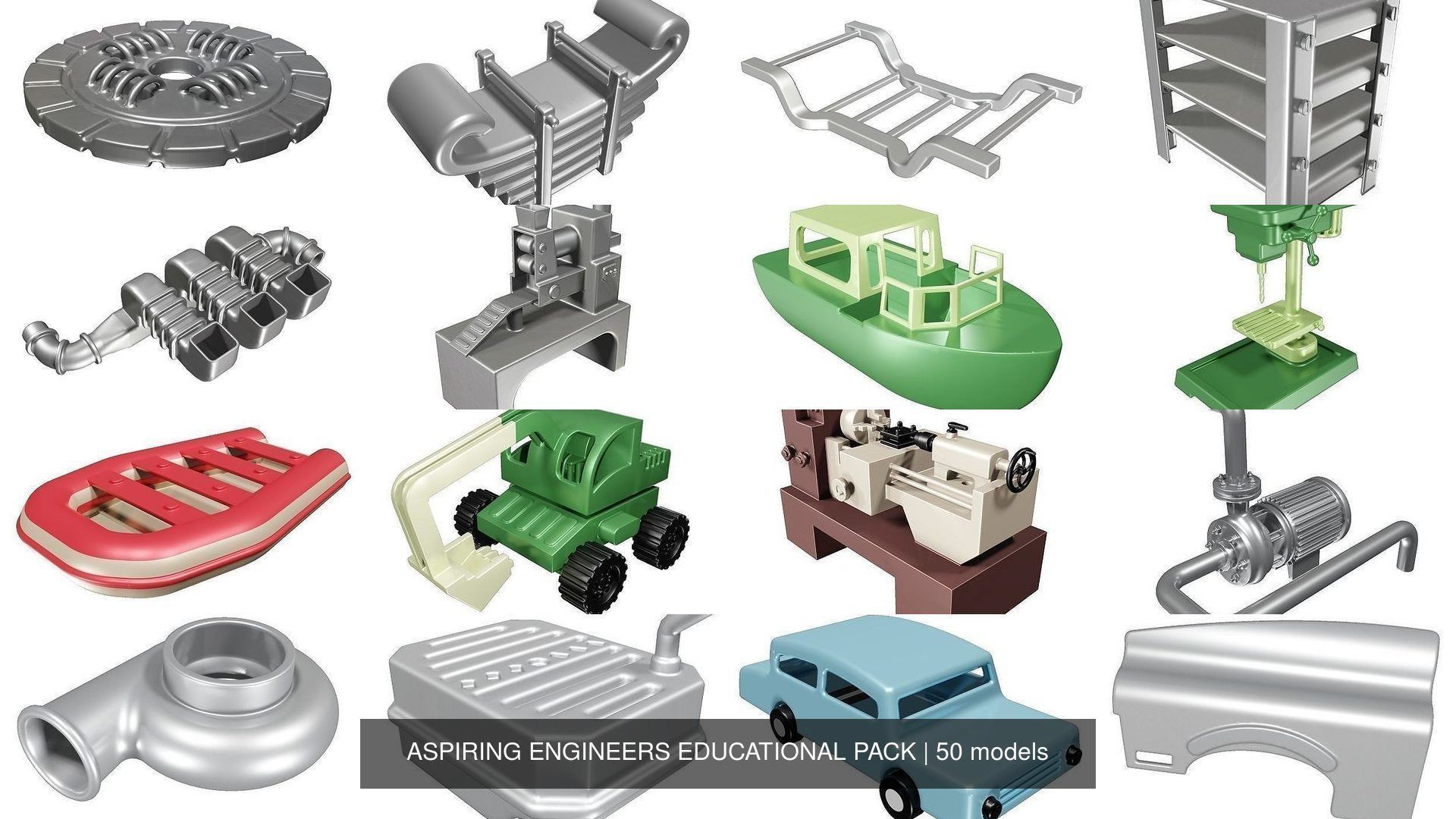 ASPIRING ENGINEERS EDUCATIONAL PACK 3D Model Collection_1