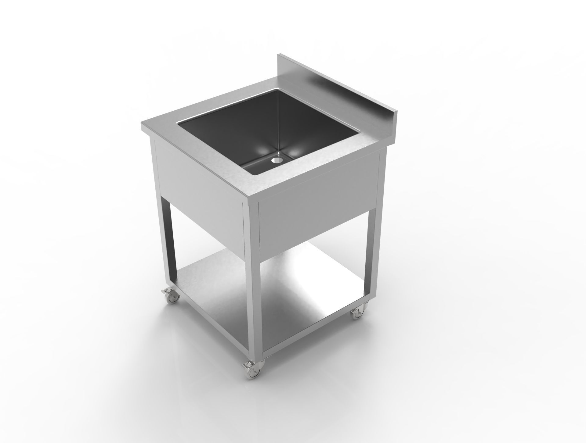 SS Sink  3D model_18