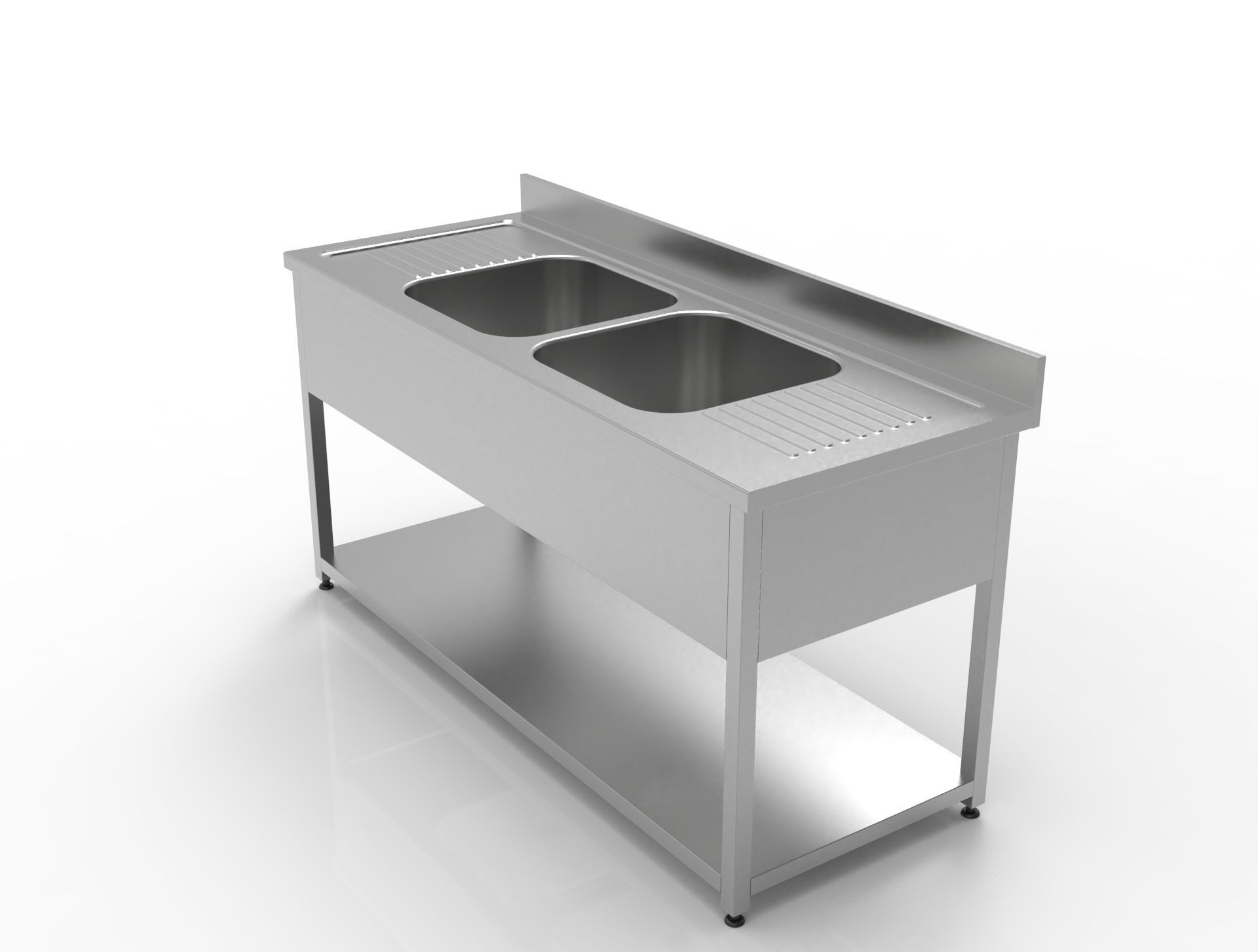 SS Sink  3D model_36