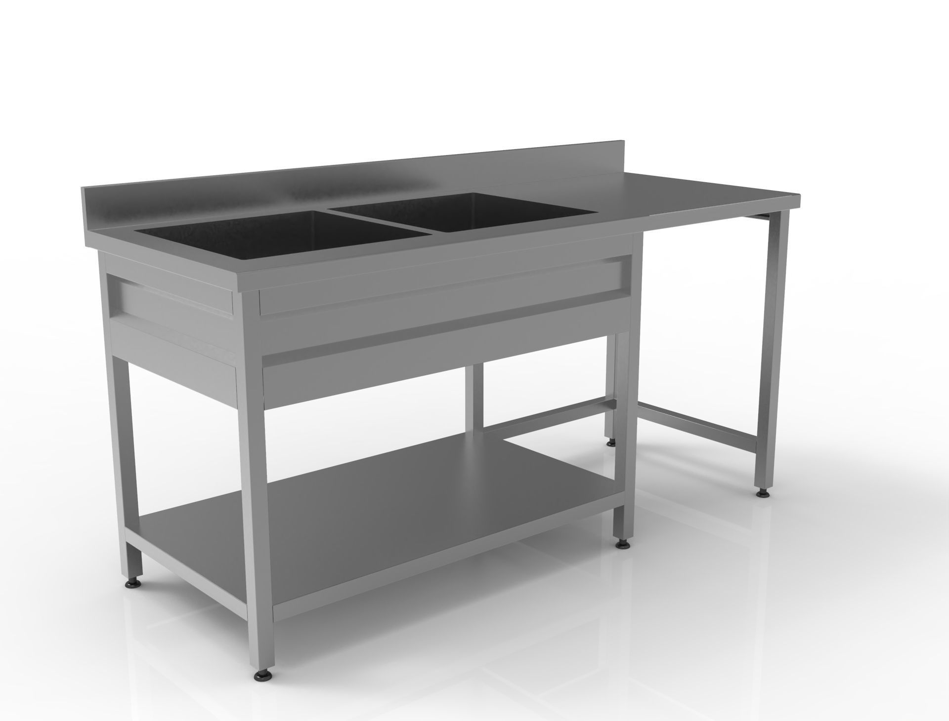 SS Sink  3D model_49