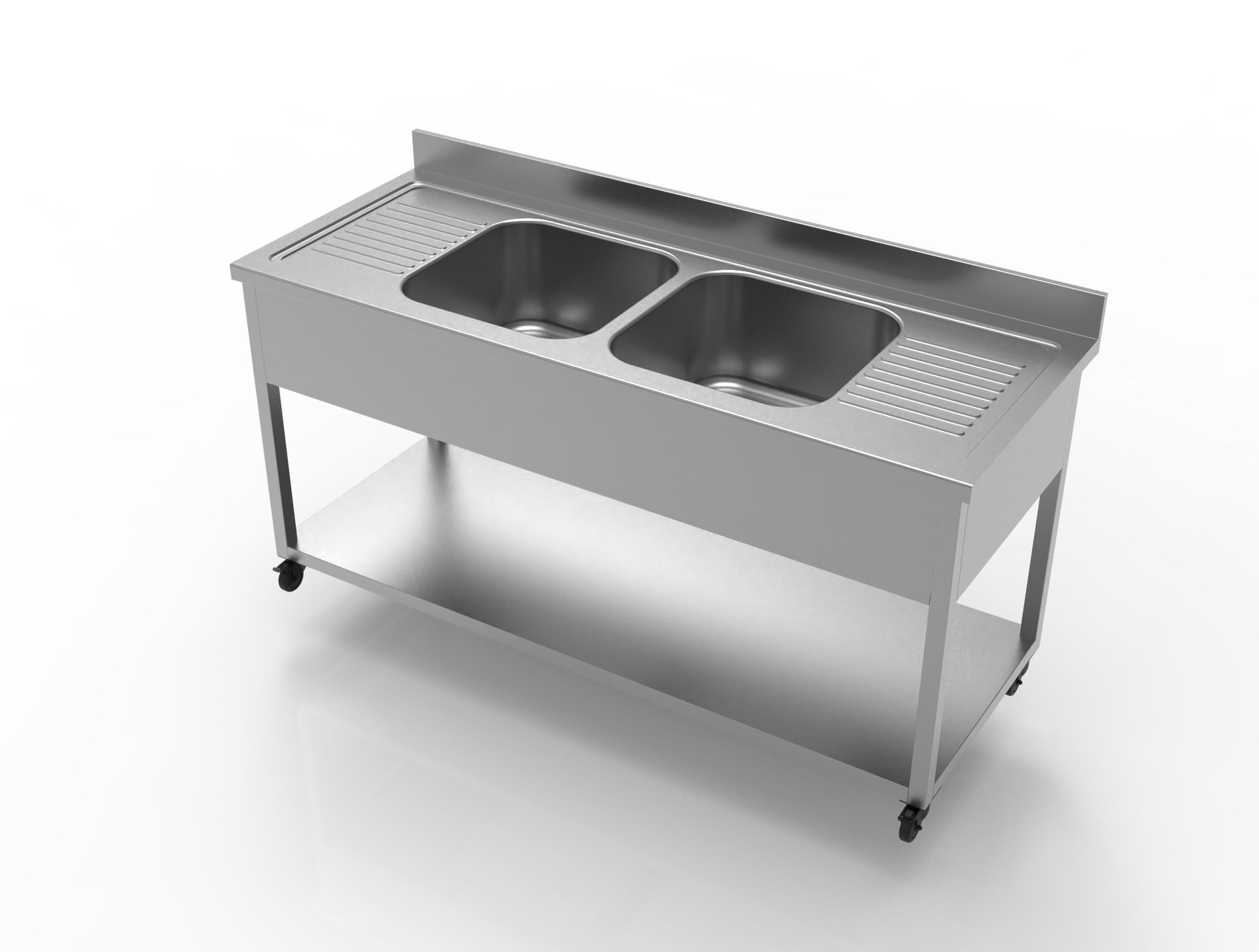 SS Sink  3D model_35