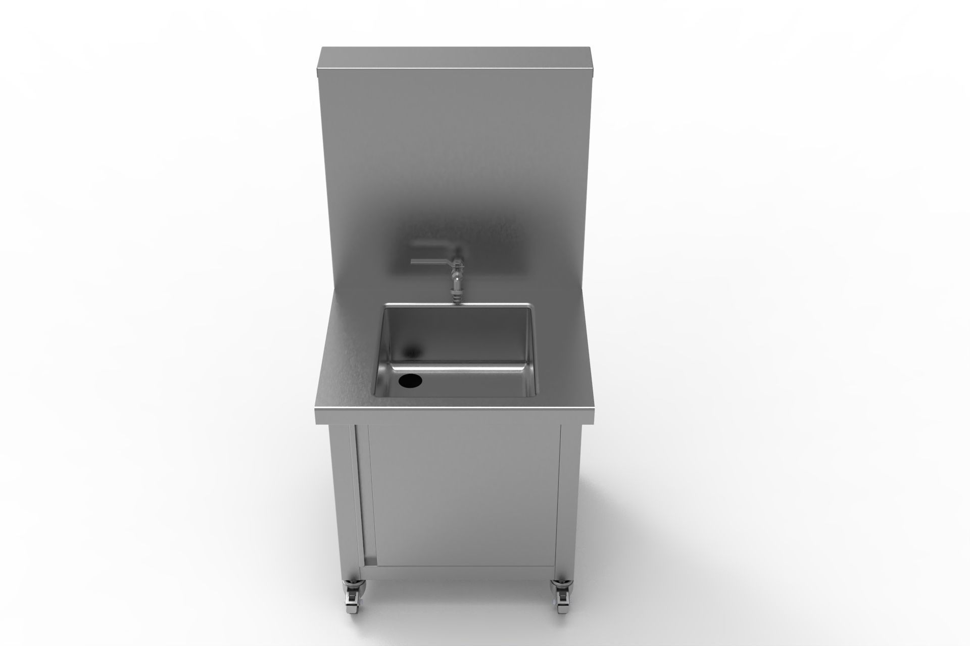 SS Sink  3D model_15