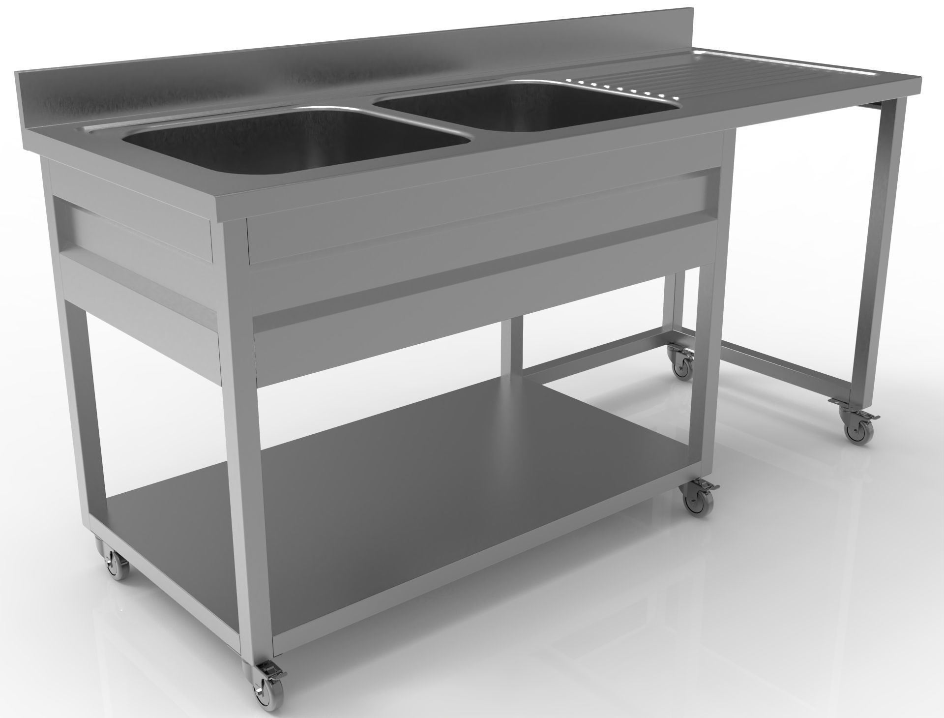 SS Sink  3D model_48