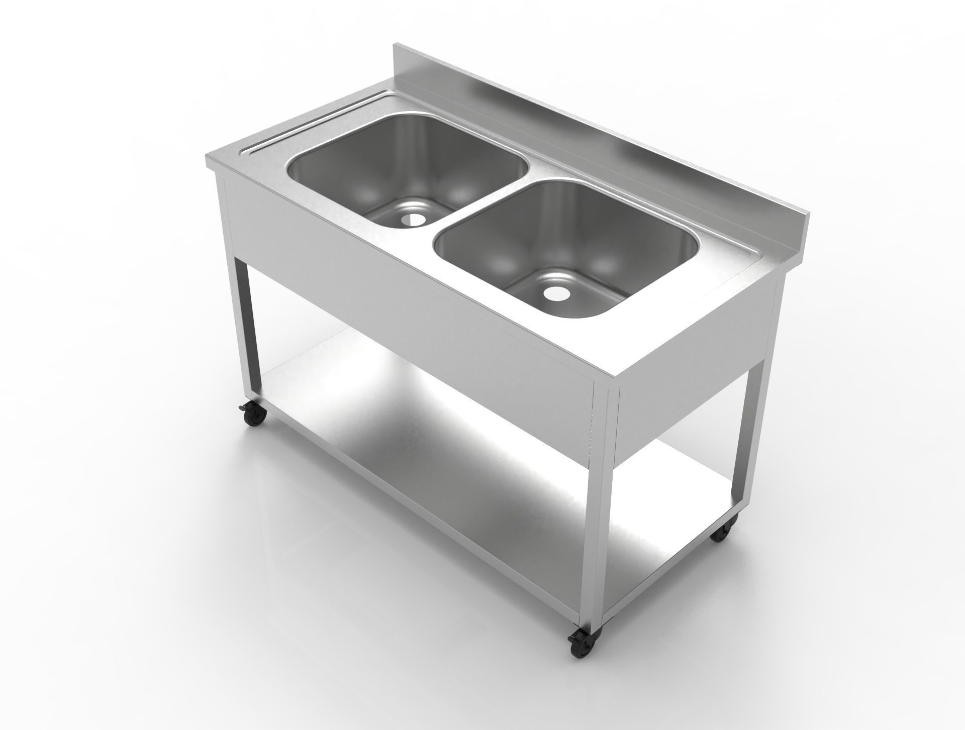 SS Sink  3D model_34