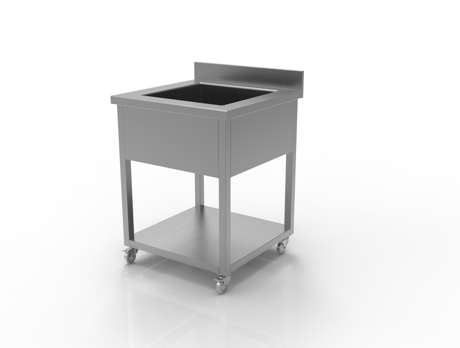 SS Sink  3D model_25