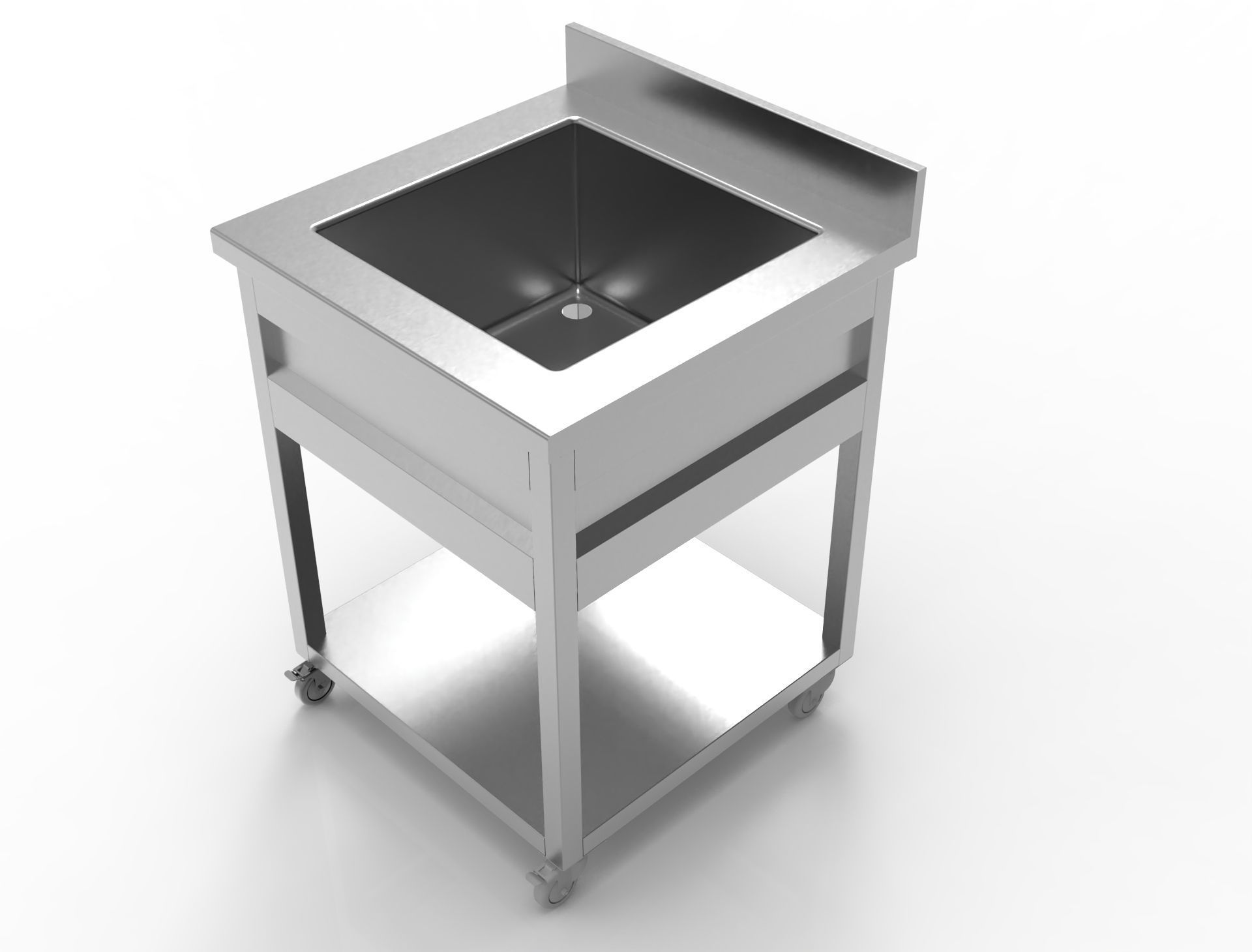 SS Sink  3D model_28