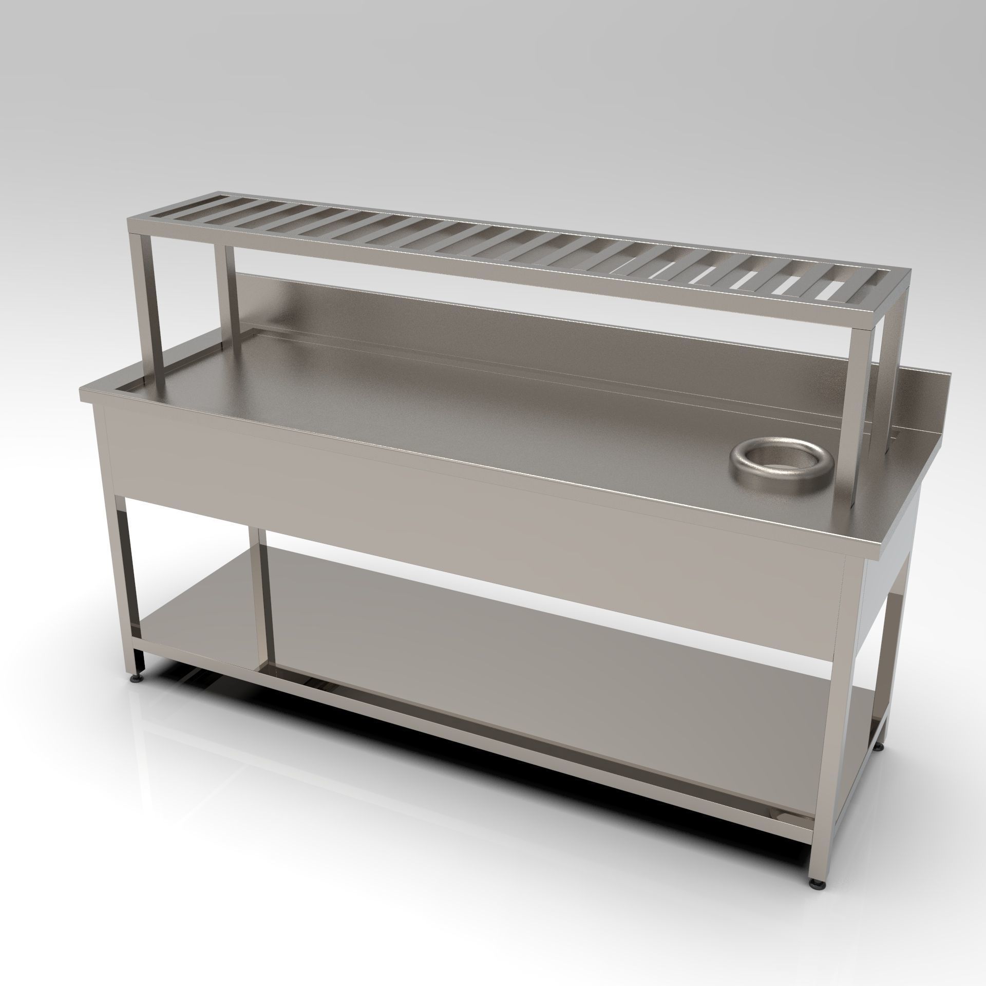 SS Sink  3D model_89