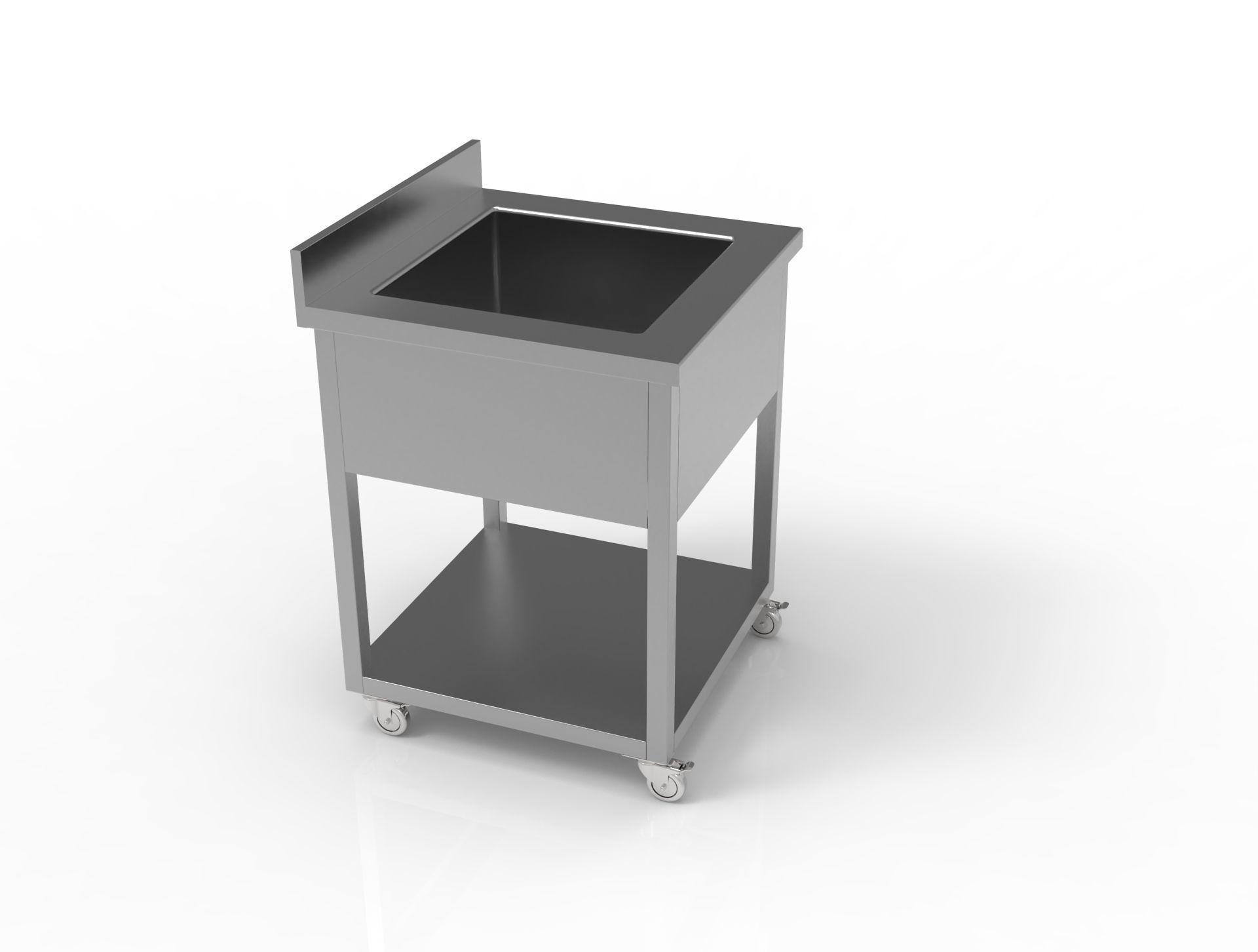 SS Sink  3D model_17